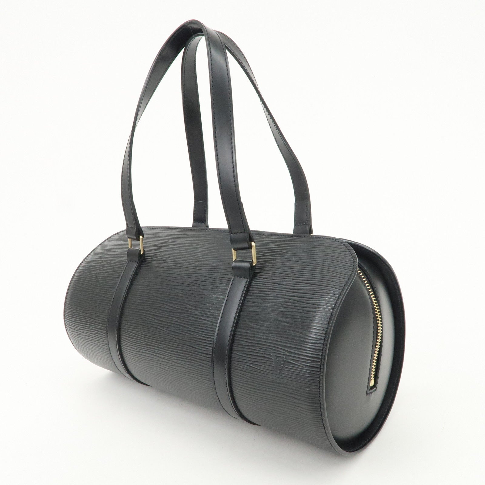 Louis Vuitton Epi Soufflot Hand Bag Shoulder Bag Noir M52862