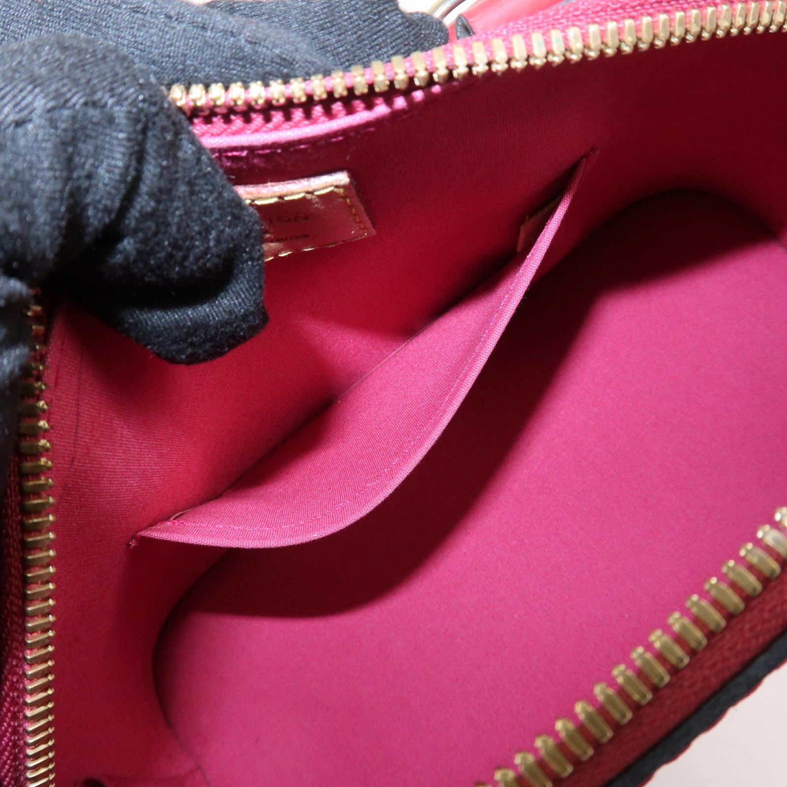 Louis Vuitton Monogram Vernis Alma BB 2Way Bag Rose Indien M91771 Used