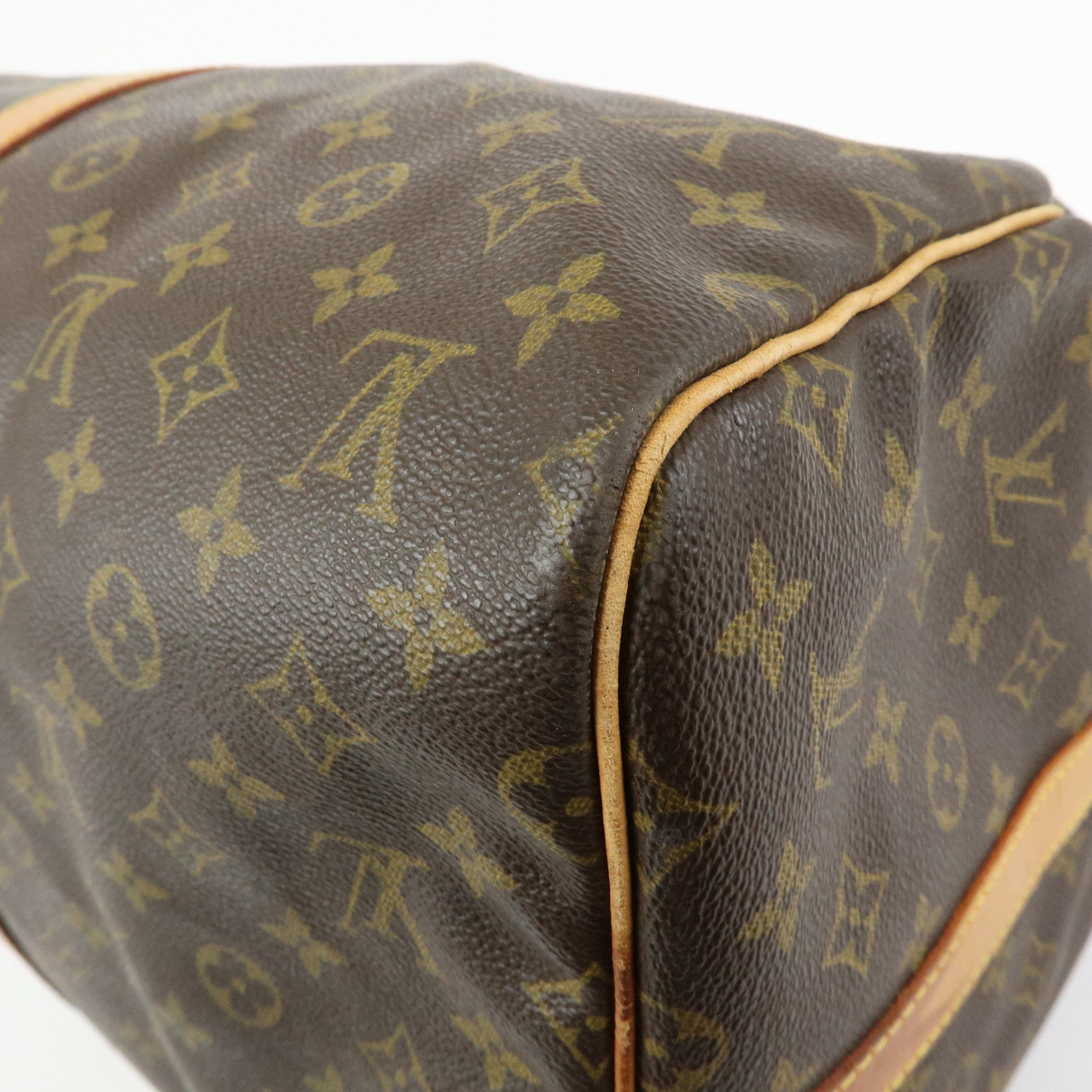 Louis Vuitton Monogram Keep All Bandouliere 55 Boston Bag M41414