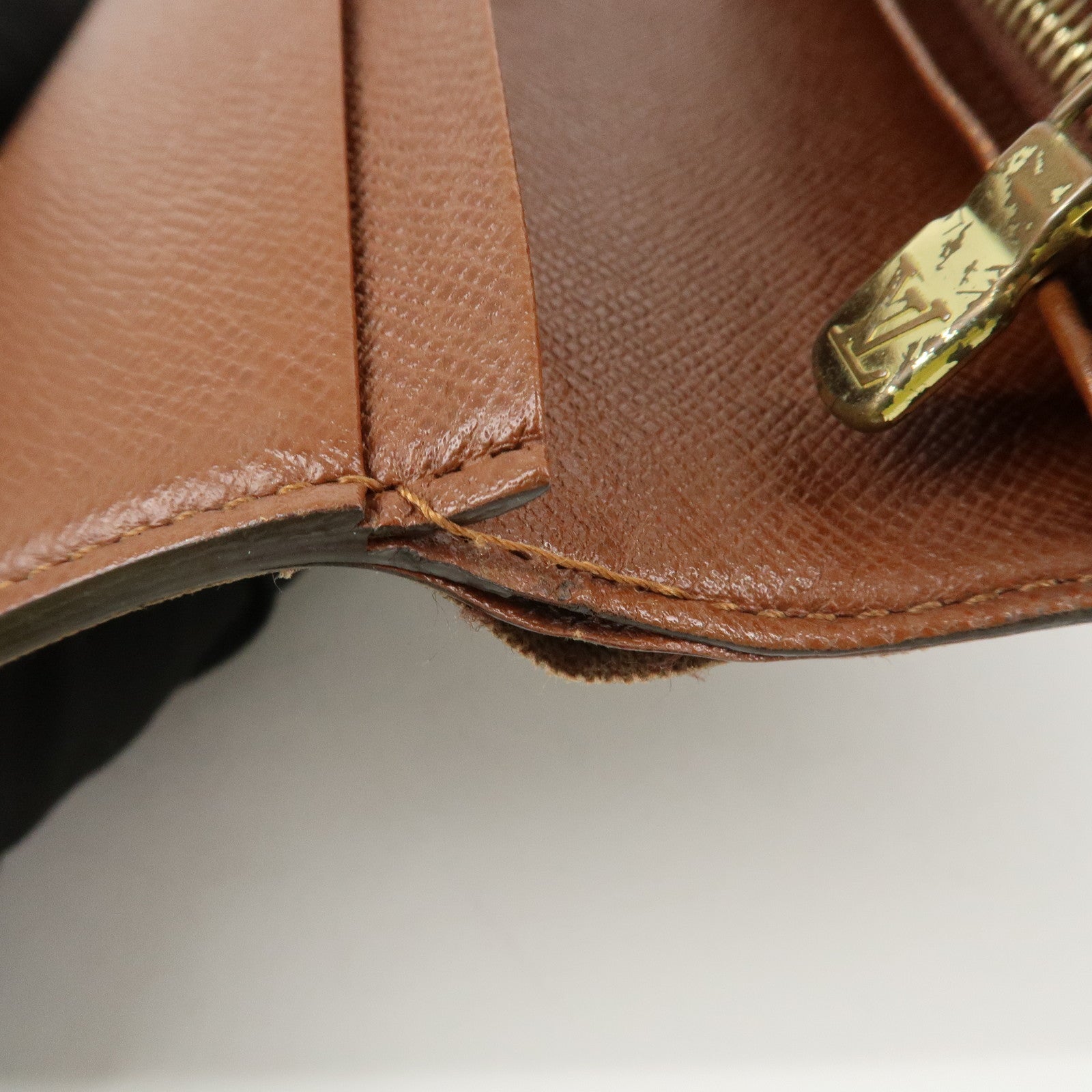 Louis Vuitton Set of 2 Monogram Canvas Wallet M61723 M61736 Used