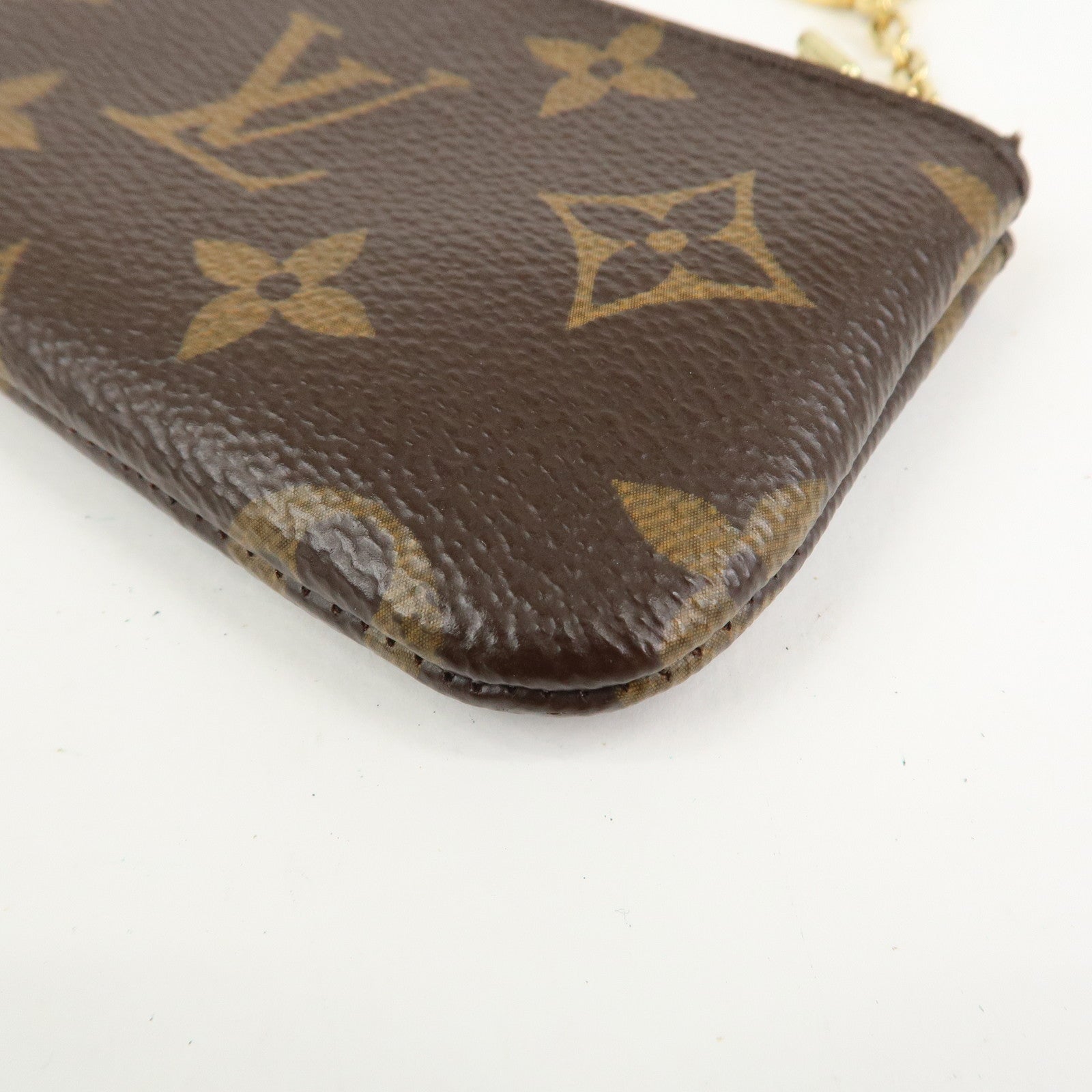 Louis Vuitton Monogram Pochette Cles Coin Case Key Case M62650