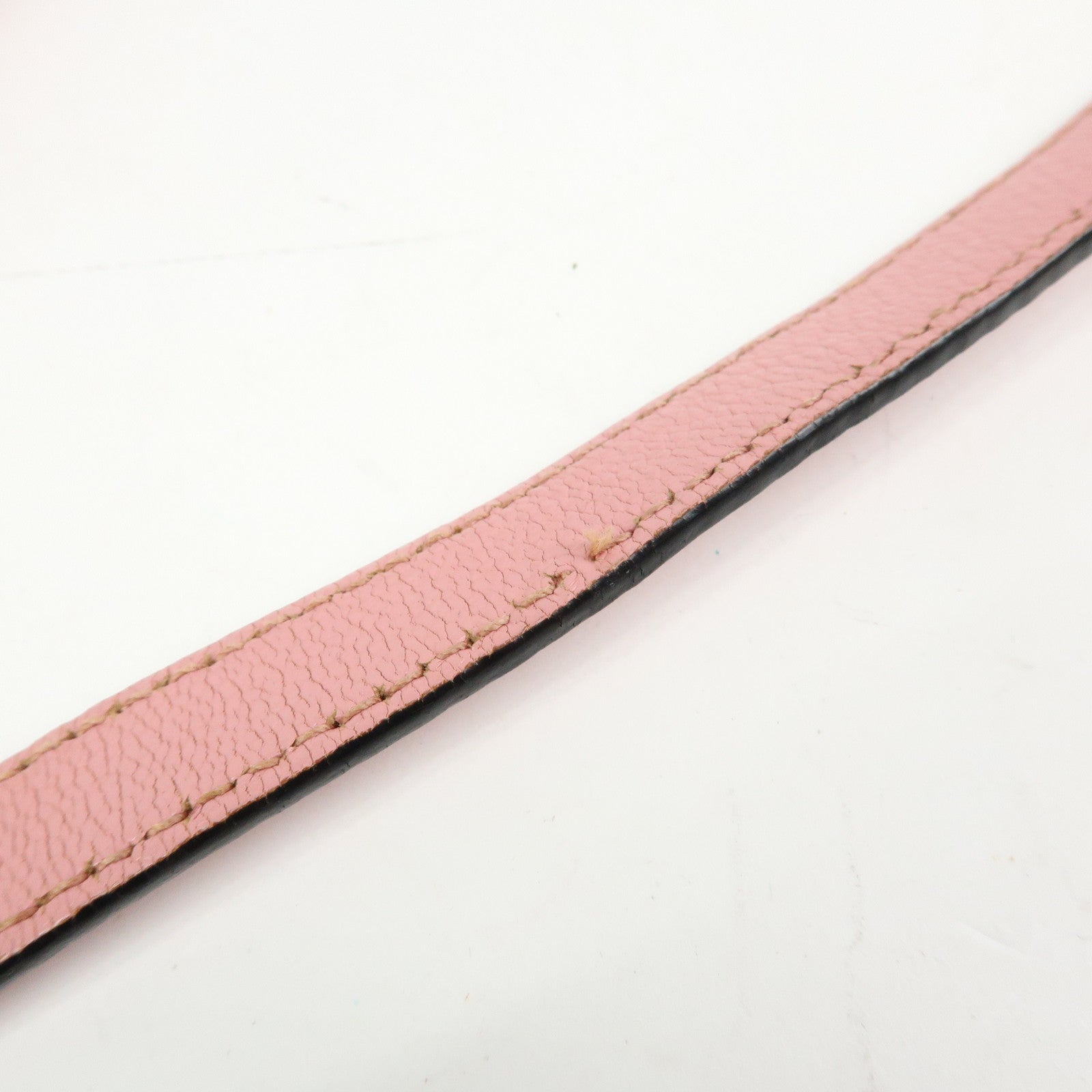 MIU MIU Madras Leather 2Way Bag Hand Bag Shoulder Bag Pink