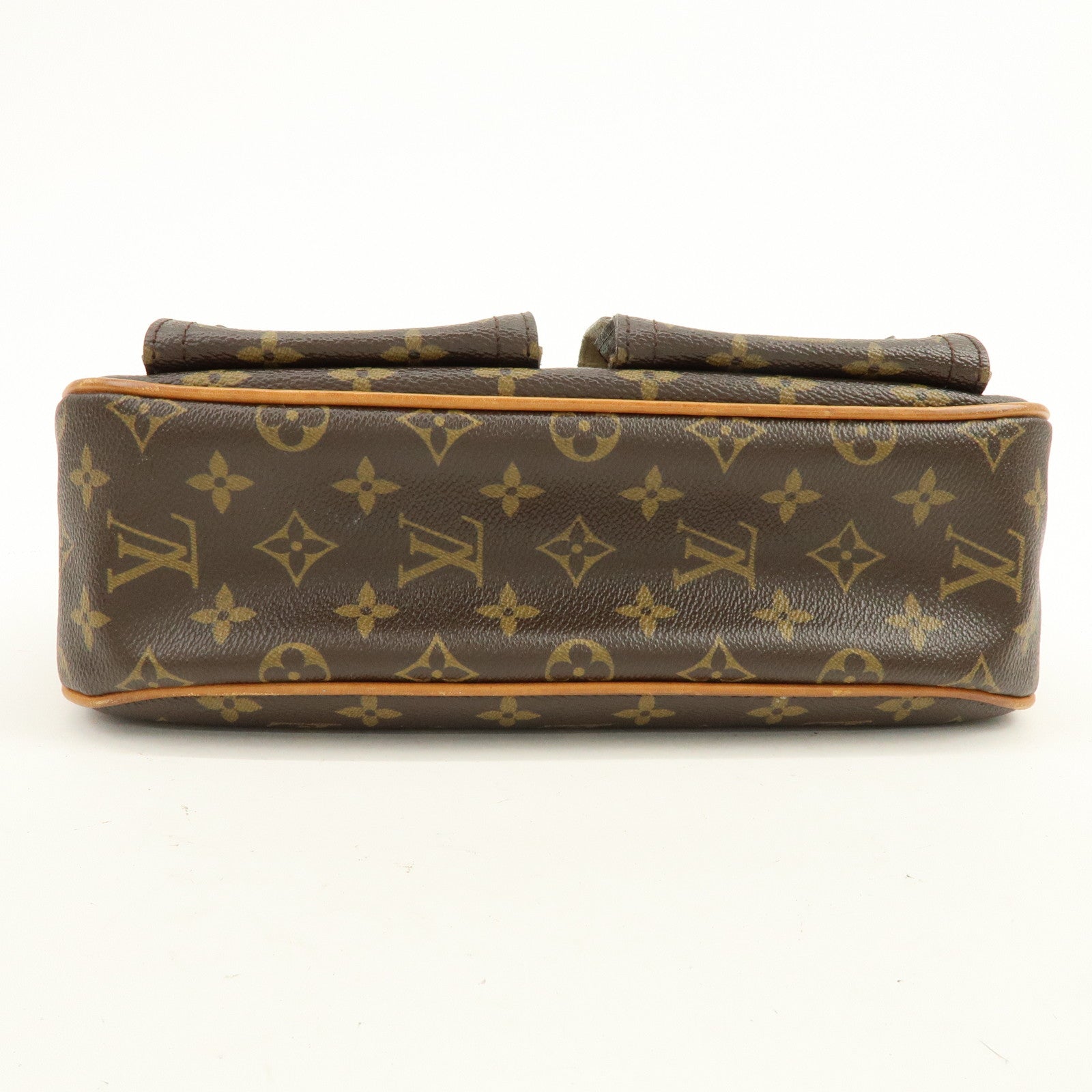 Louis Vuitton Monogram Hudson GM Shoulder Bag Brown M40045