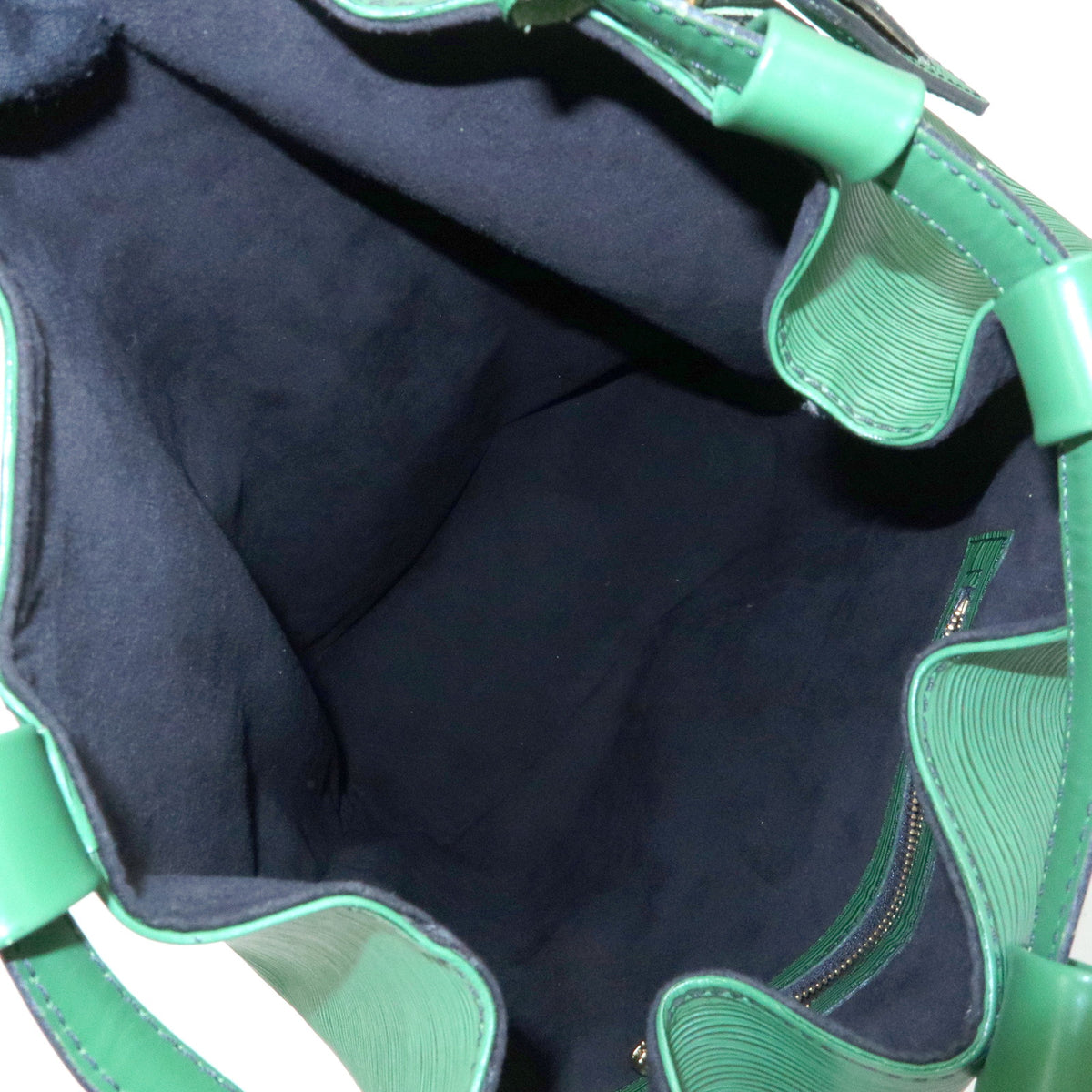 Louis Vuitton Epi Leather Randonnee GM Shoulder Bag Green M43084