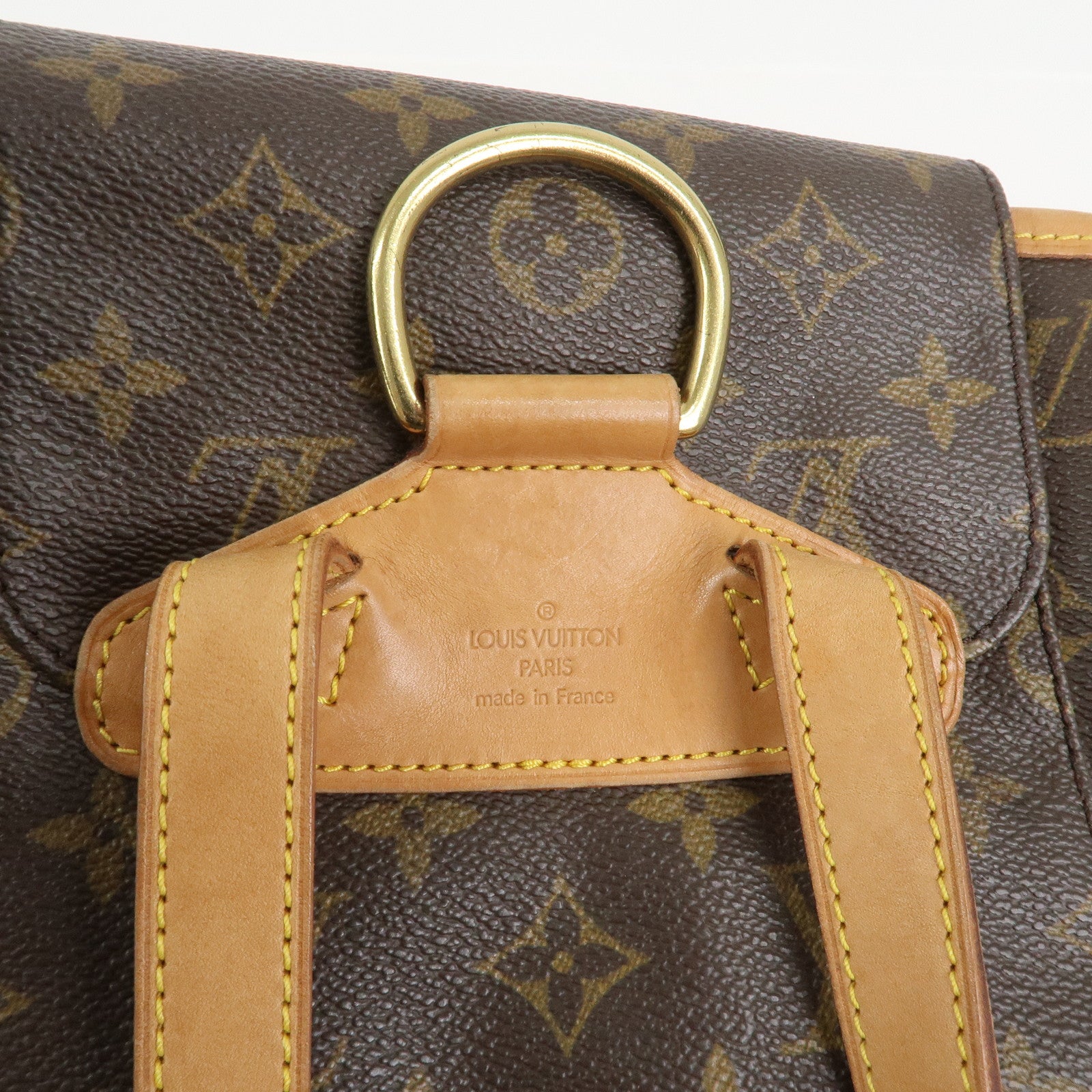 Louis Vuitton Monogram Canvas Montsouris MM Backpack Brown M51136