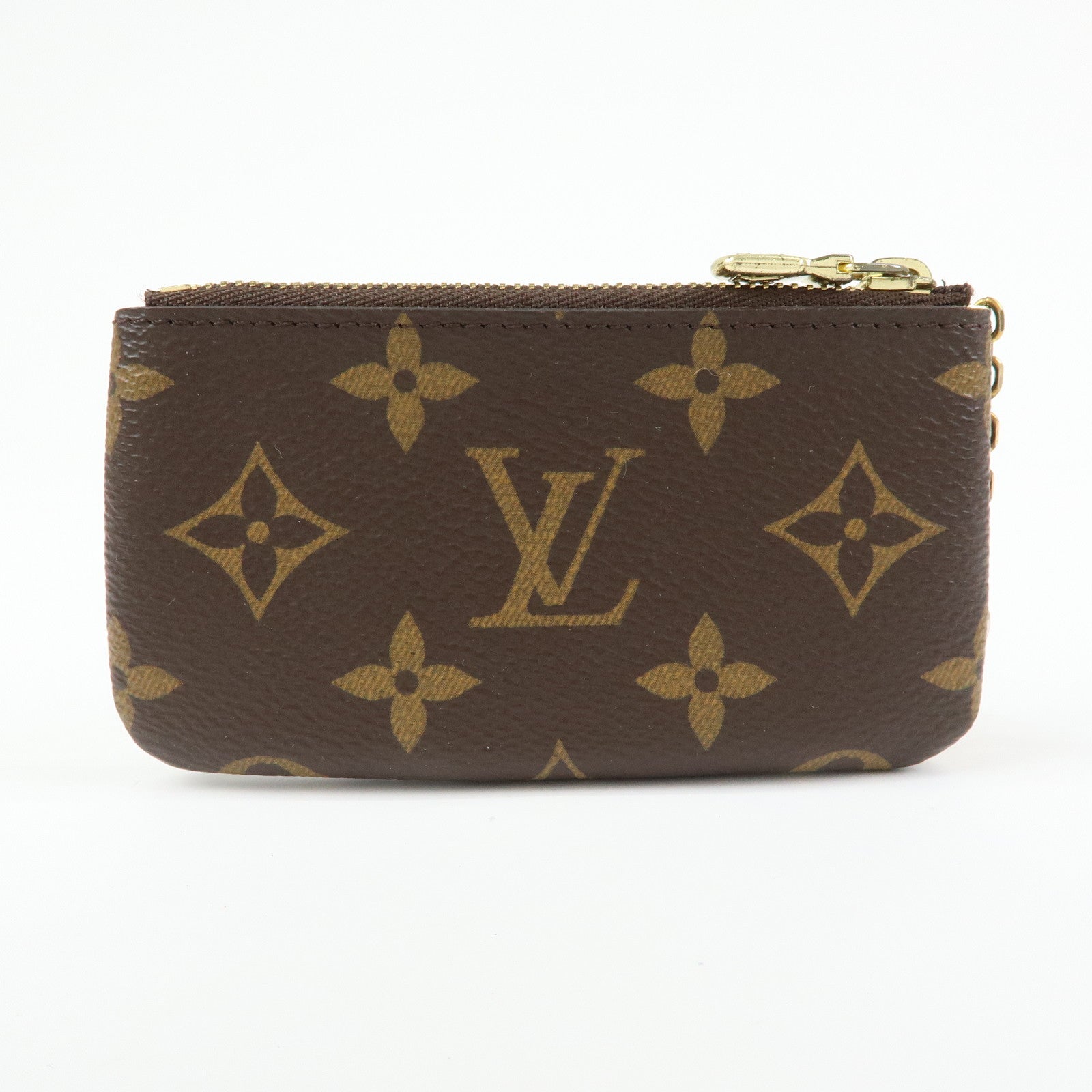 Louis Vuitton Monogram Pochette Cles Coin Case Key Case M62650