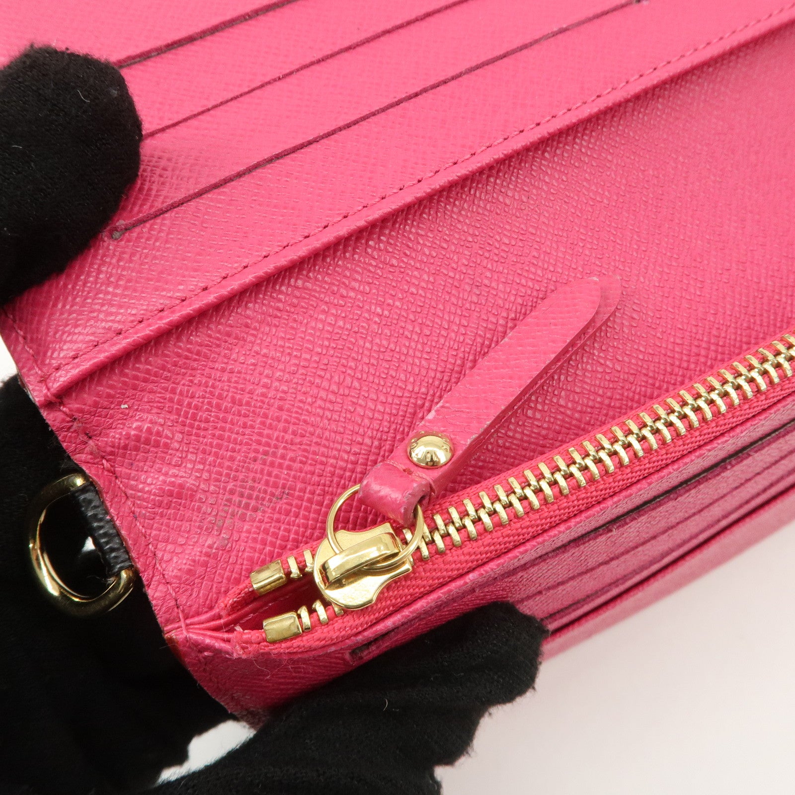 Louis Vuitton Multicolor Portefeuille Insolite Long Wallet Noir M93754 Used