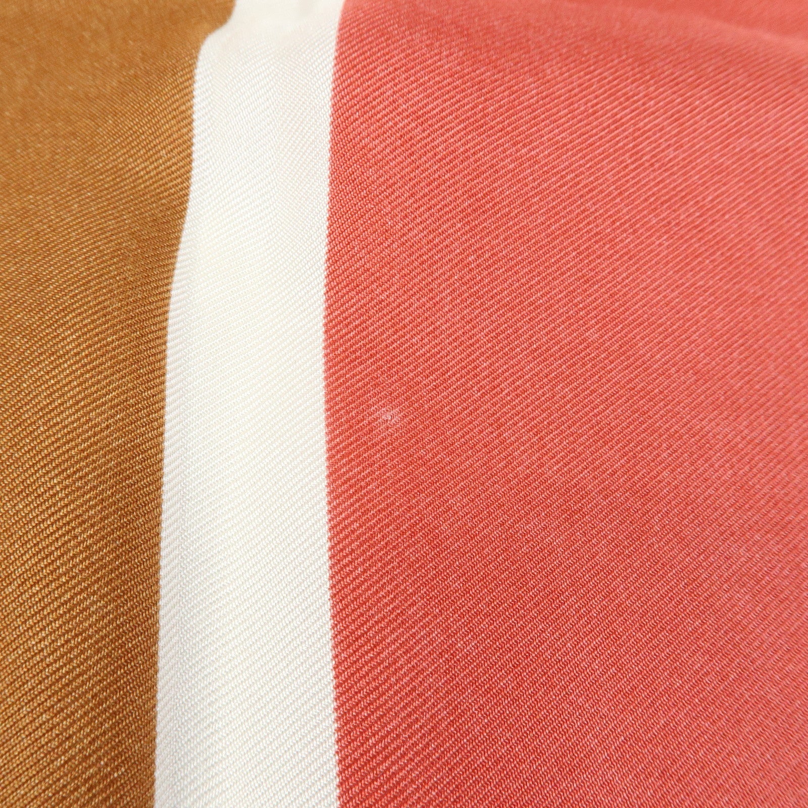 FENDI Zucca Silk 100% Scarf White Black Brown Red