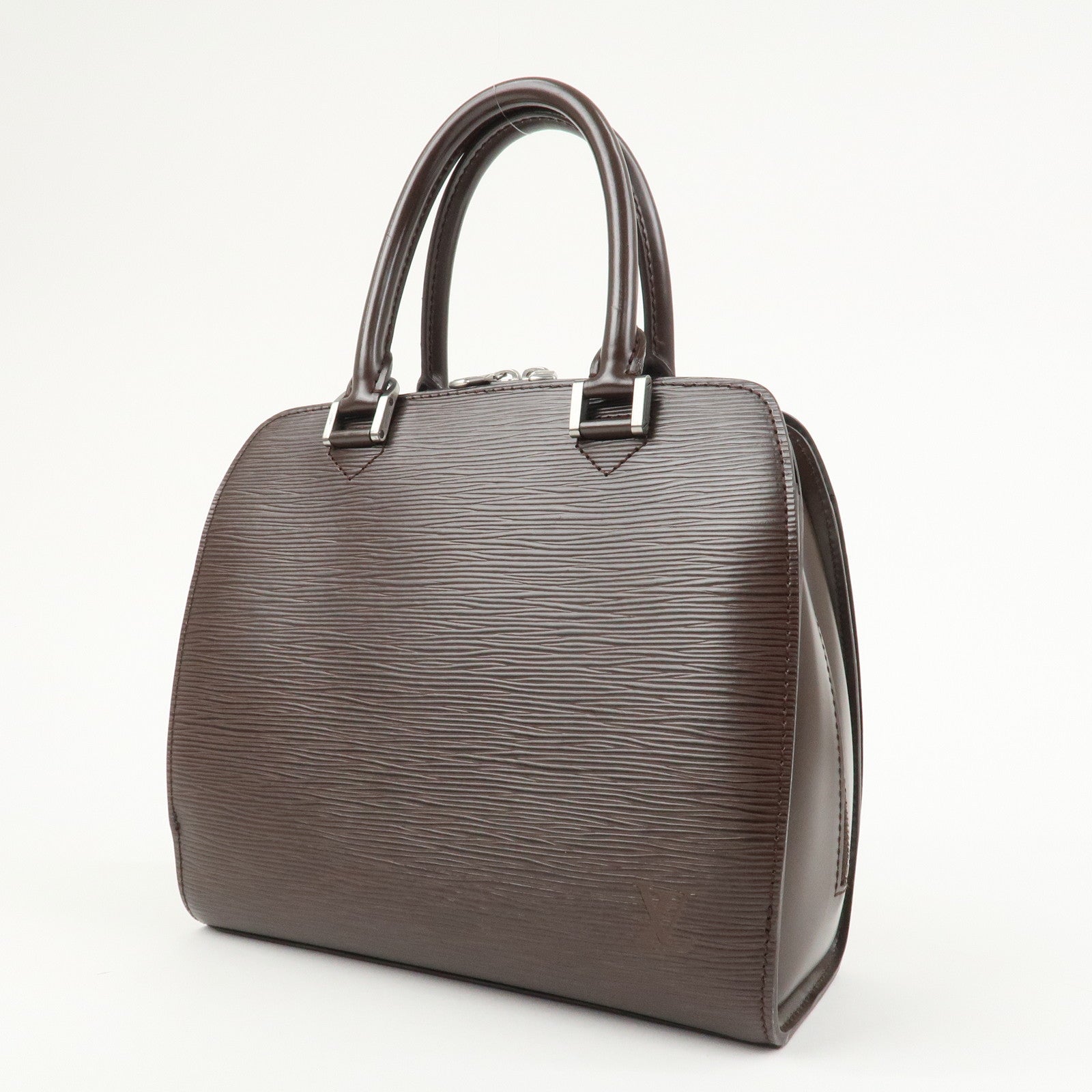 Louis Vuitton Epi Leather Pont Neuf Hand Bag Mocha Brown M5205D