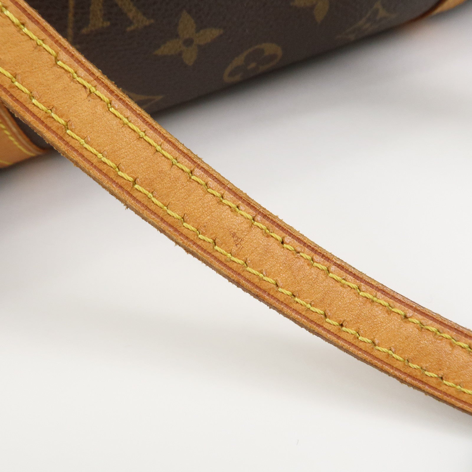 Louis Vuitton Monogram Papillon 30 Hand Bag Brown M51385