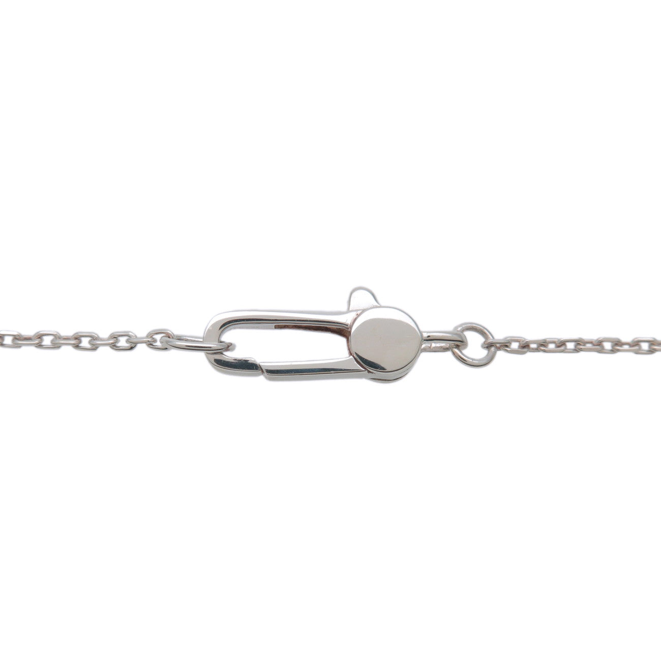 GUCCI Heart Plate Necklace SV925 Silver 223512