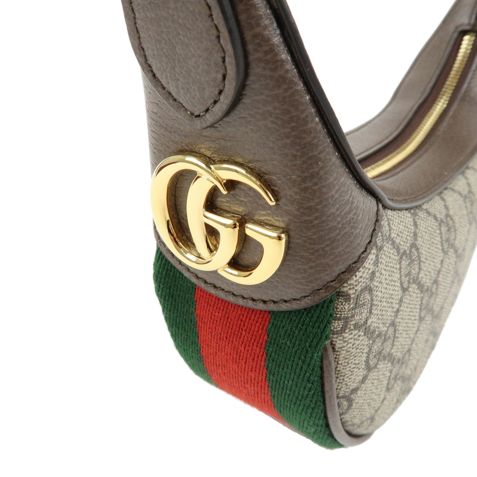 GUCCI Ophidia Sherry GG Marmont Leather Mini Shoulder Bag 658551