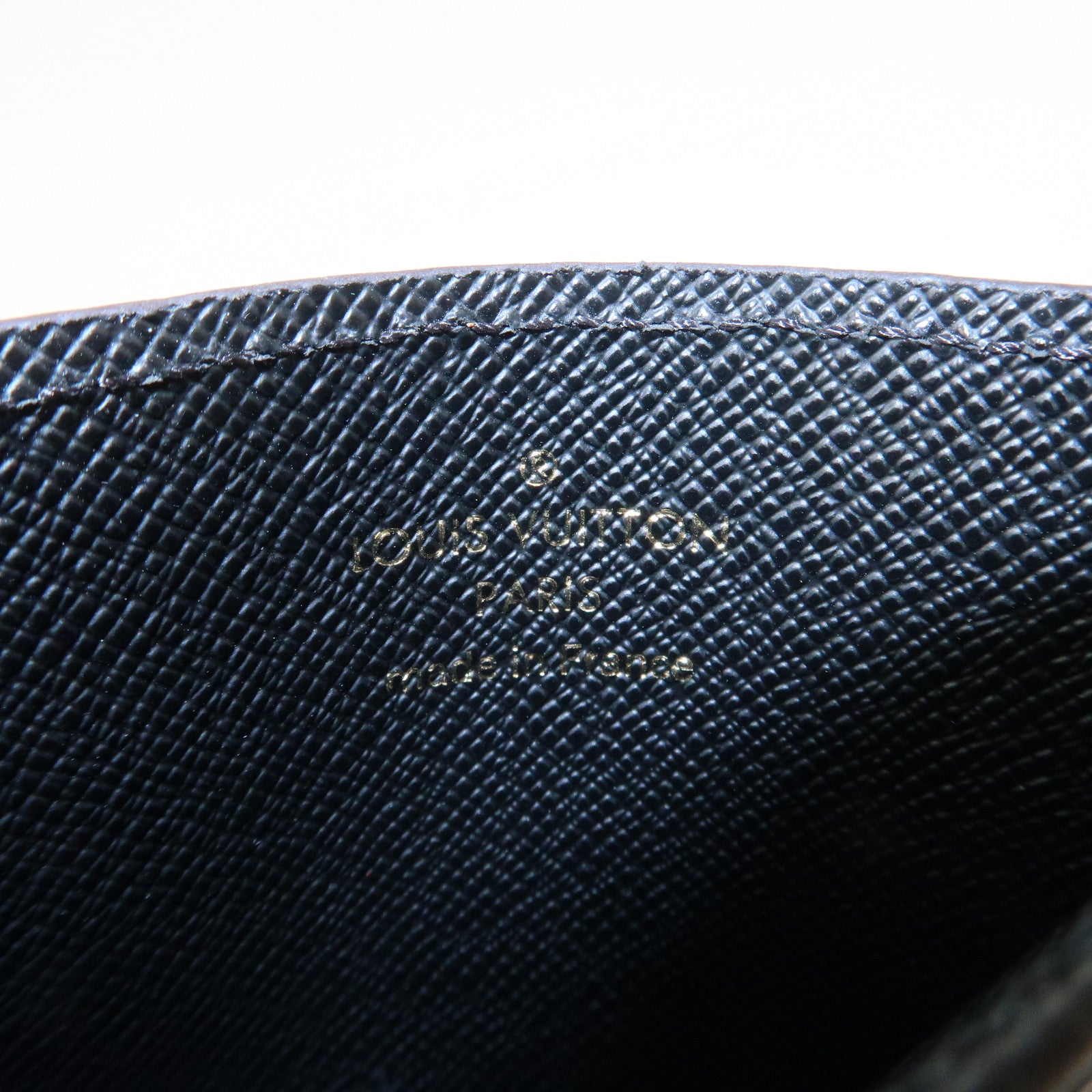Louis Vuitton Monogram Reverse Porte Cartes Simple Card Case M69161