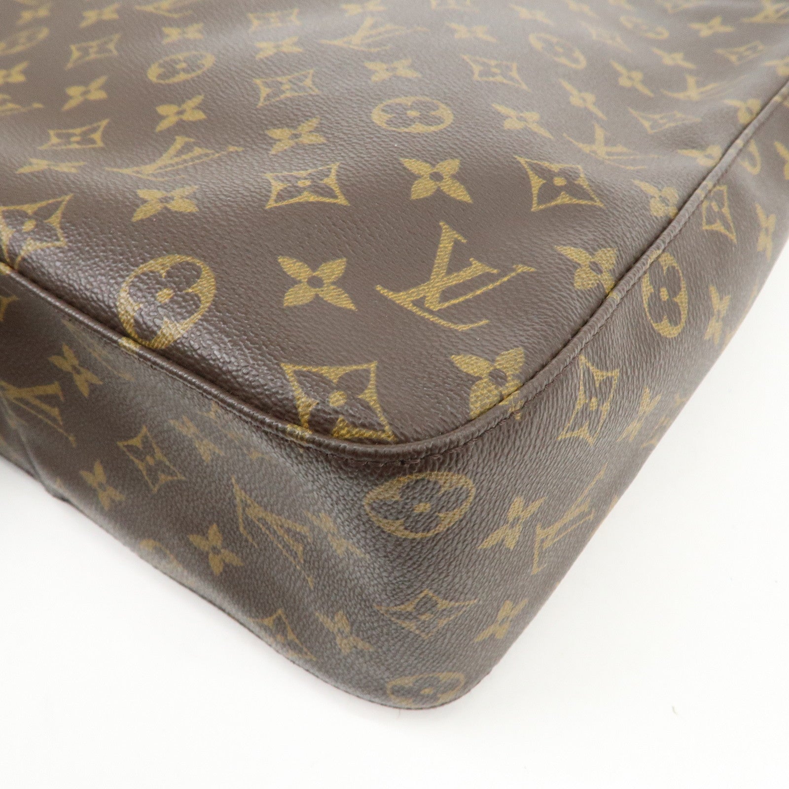 Louis Vuitton Monogram Looping GM Shoulder Bag Brown M51145
