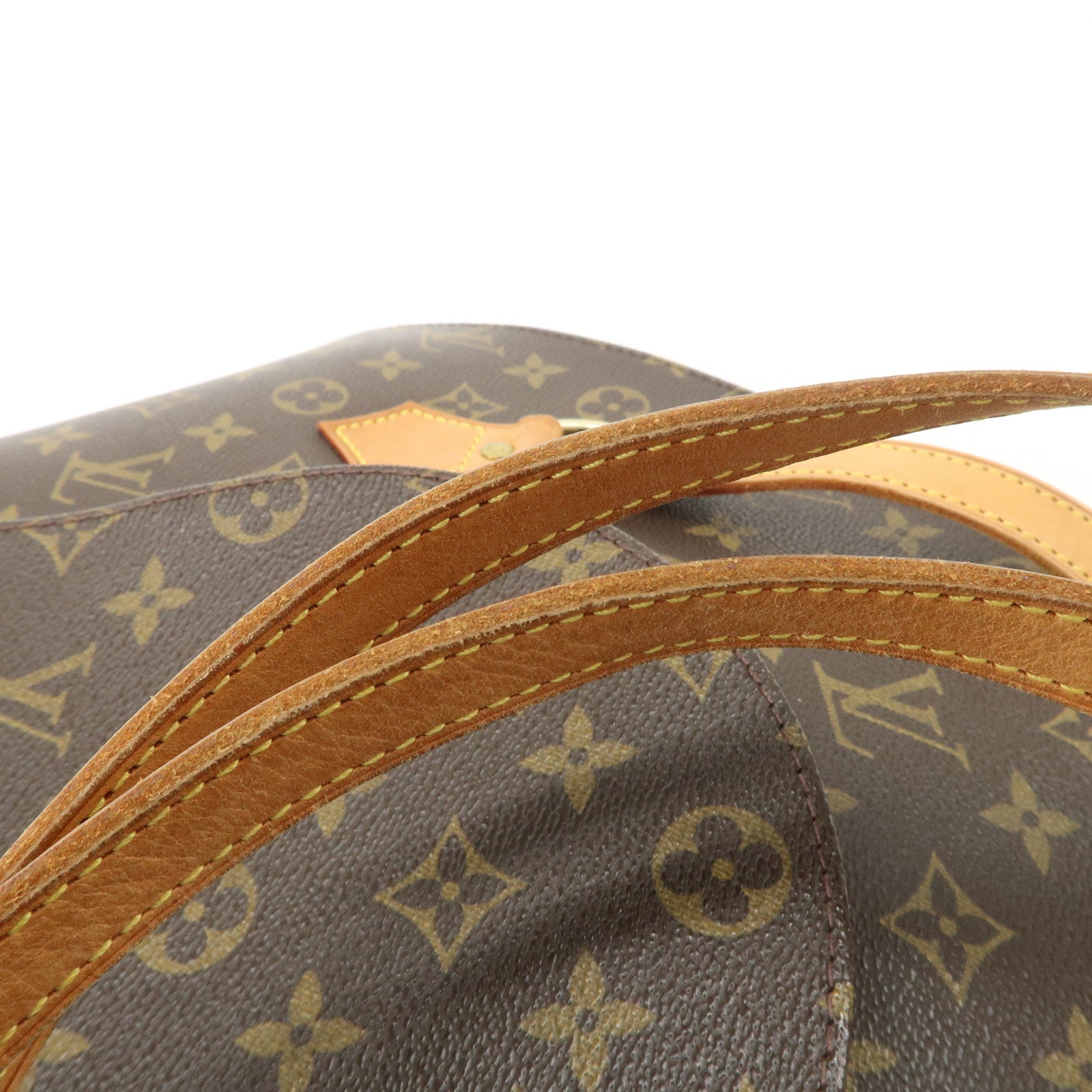 Louis Vuitton Monogram Ellipse Shopping Shoulder Bag Brown M51128 Used