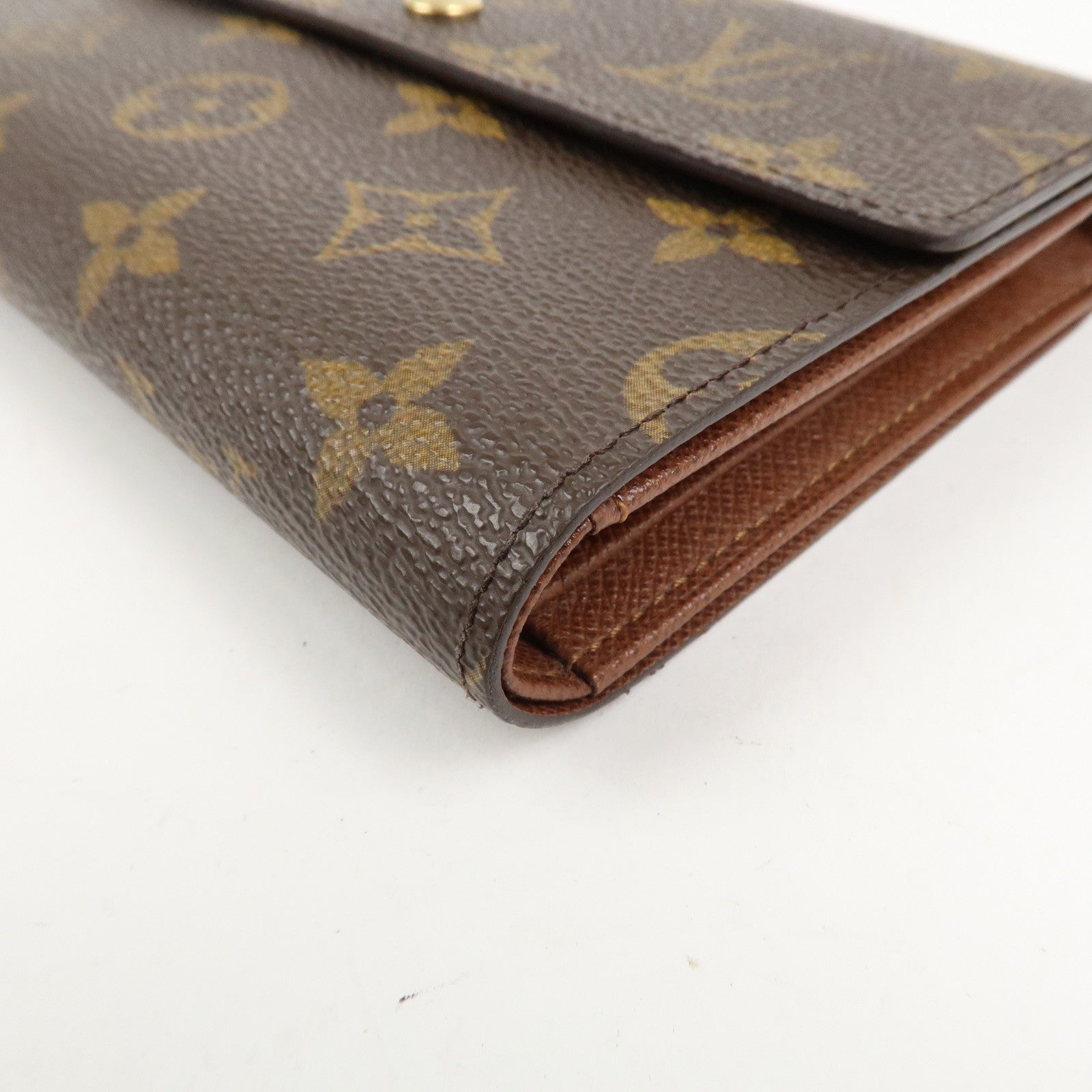 Louis Vuitton Monogram Porte Tresor Etui Papiers Wallet M61202