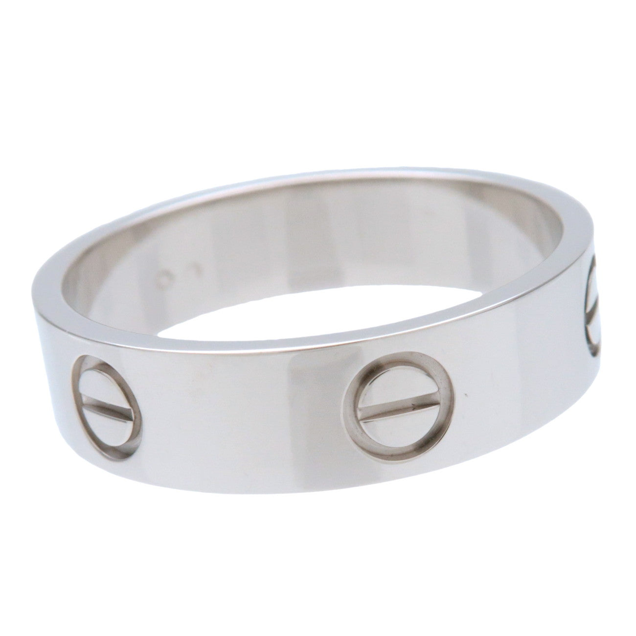 Cartier Love Ring K18 750WG White Gold #61 US9.5-10 EU60.5 HK21.5