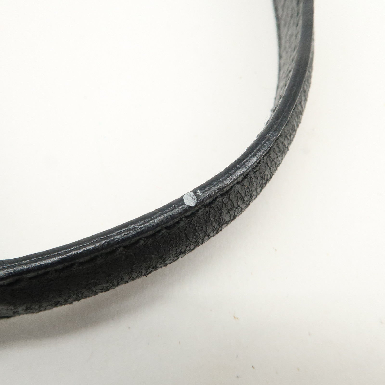 GUCCI GG Canvas Leather Shoulder Bag Hand Bag Black 113012