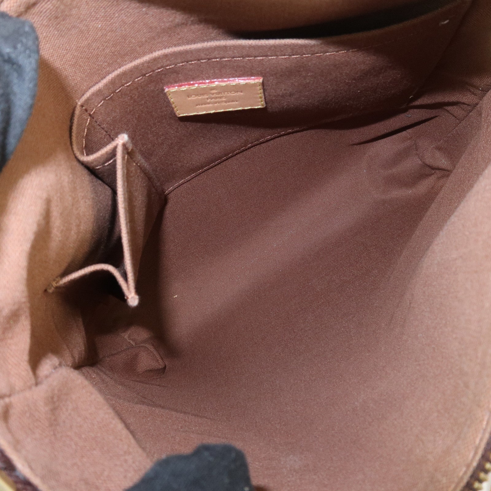 Louis Vuitton Monogram Odeon PM Shoulder Bag Brown M56390