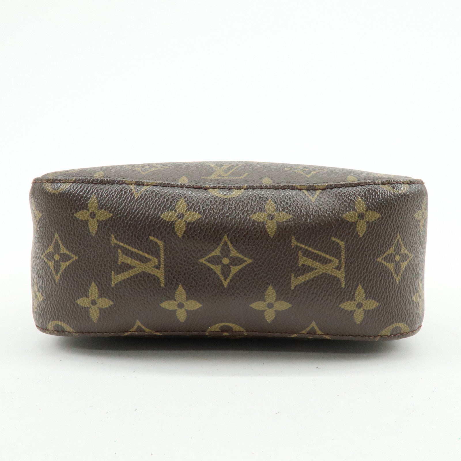 Louis Vuitton Monogram Spontini Hand Bag Brown M47500