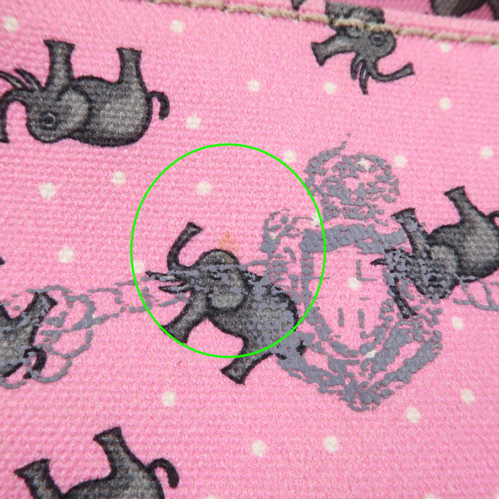 PRADA Canapa Mini Canvas Elephant 2Way Bag Shoulder Bag 1BG439