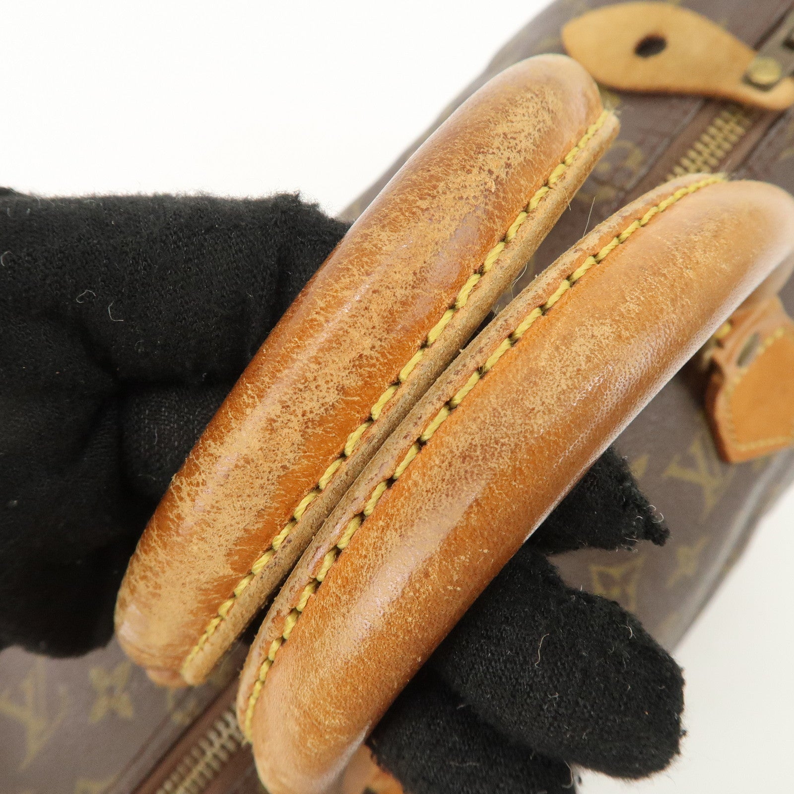 Louis Vuitton Monogram Speedy 30 Hand Bag Boston Bag M41526 Used