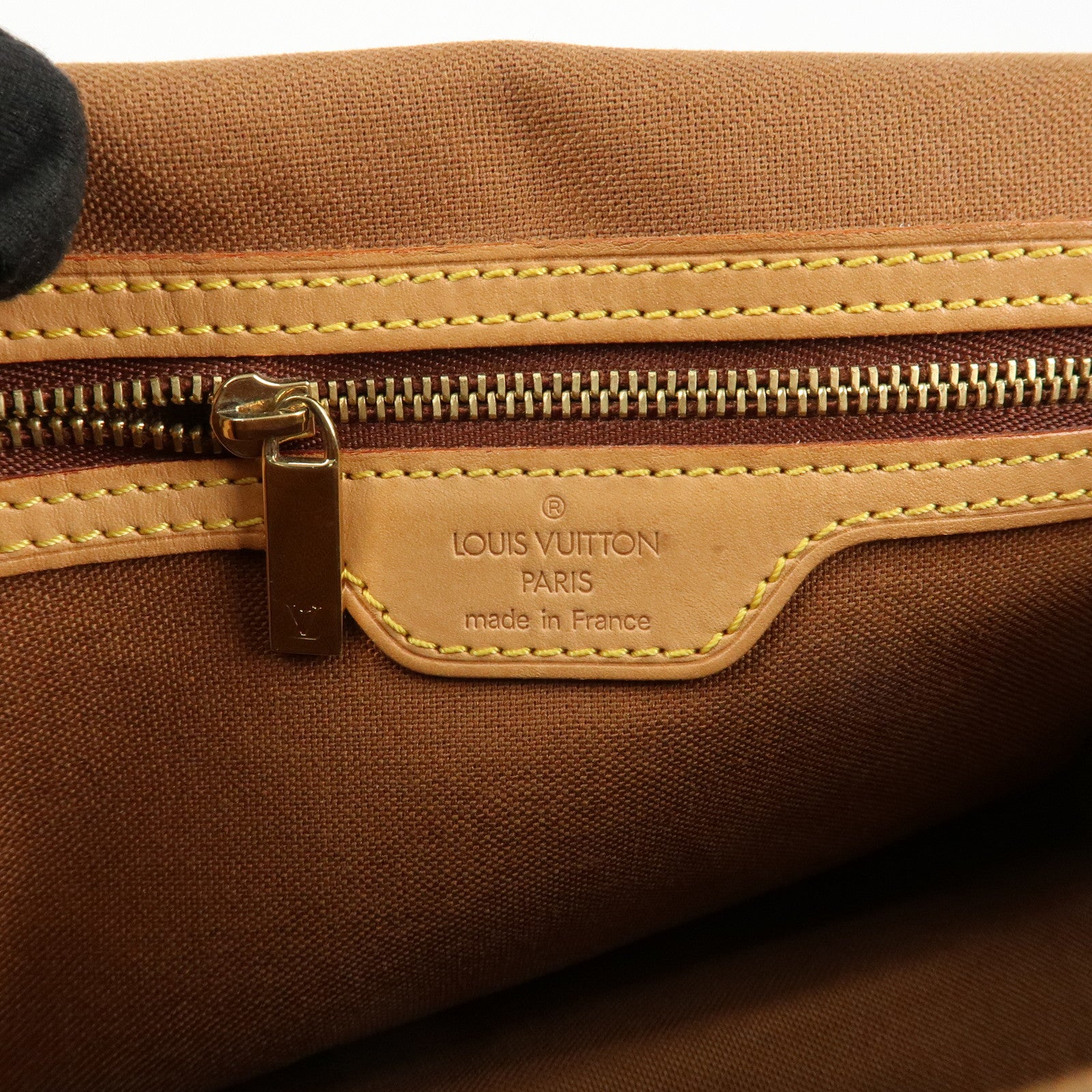 Louis Vuitton Monogram Mini Looping Shoulder Bag Brown M51147 Used