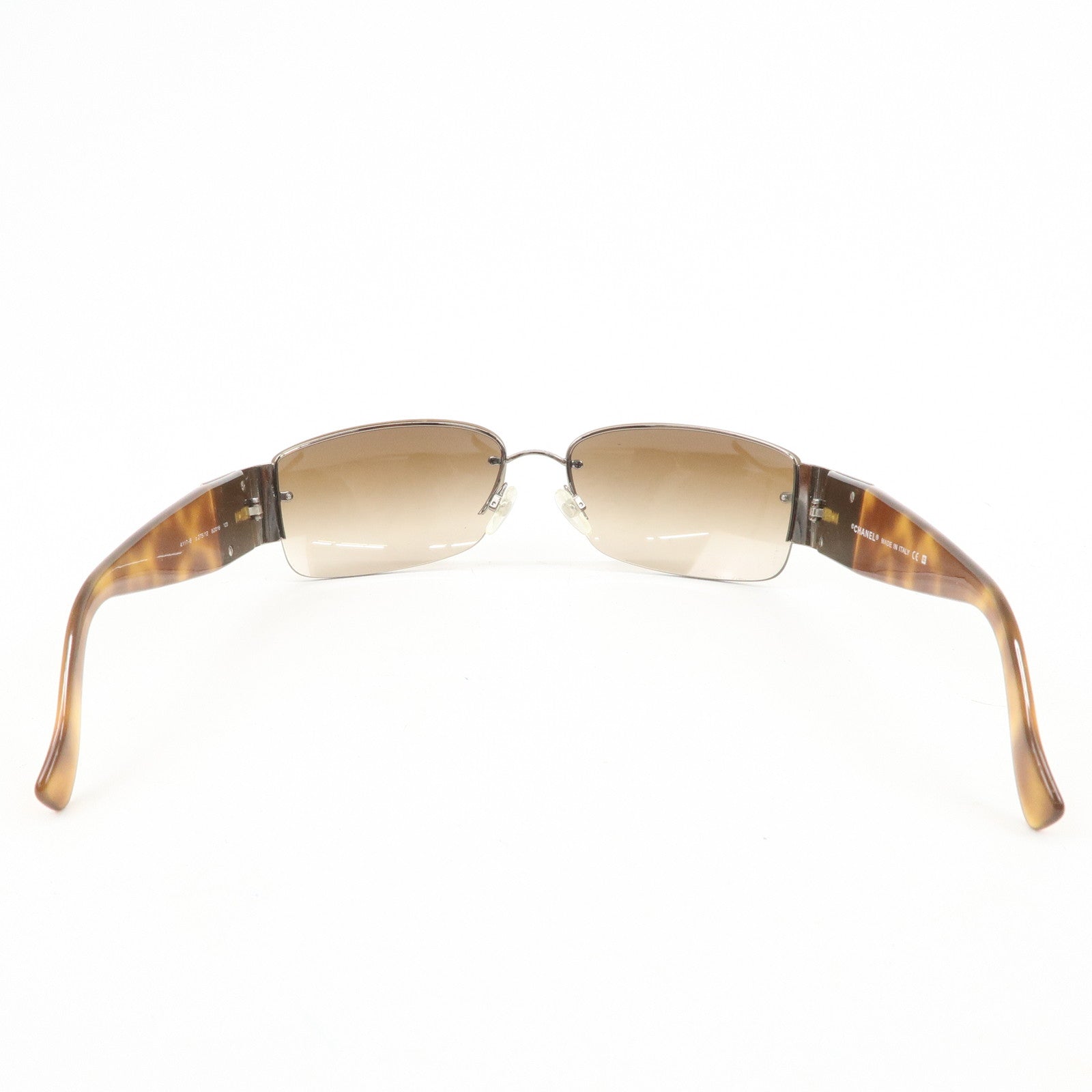 CHANEL Plastic Sunglasses 4117-B c.275/13 62□16 125 Brown