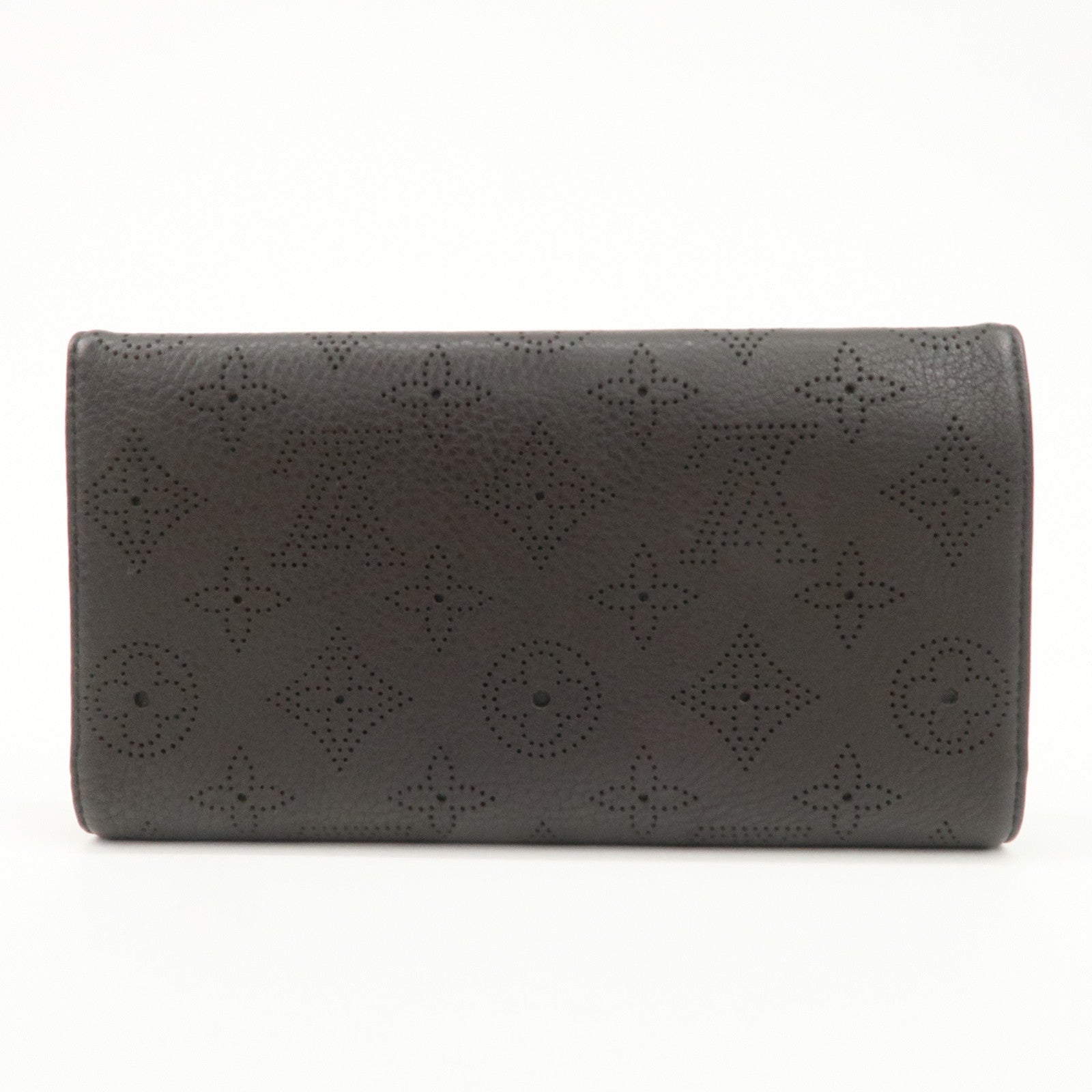 Louis Vuitton Monogram Mahina Leather Portefeuille Wallet M95968 Used