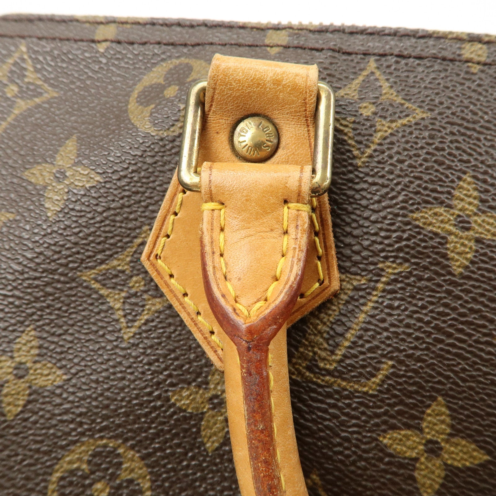 Louis Vuitton Monogram Speedy 30 Boston Bag Brown M41524