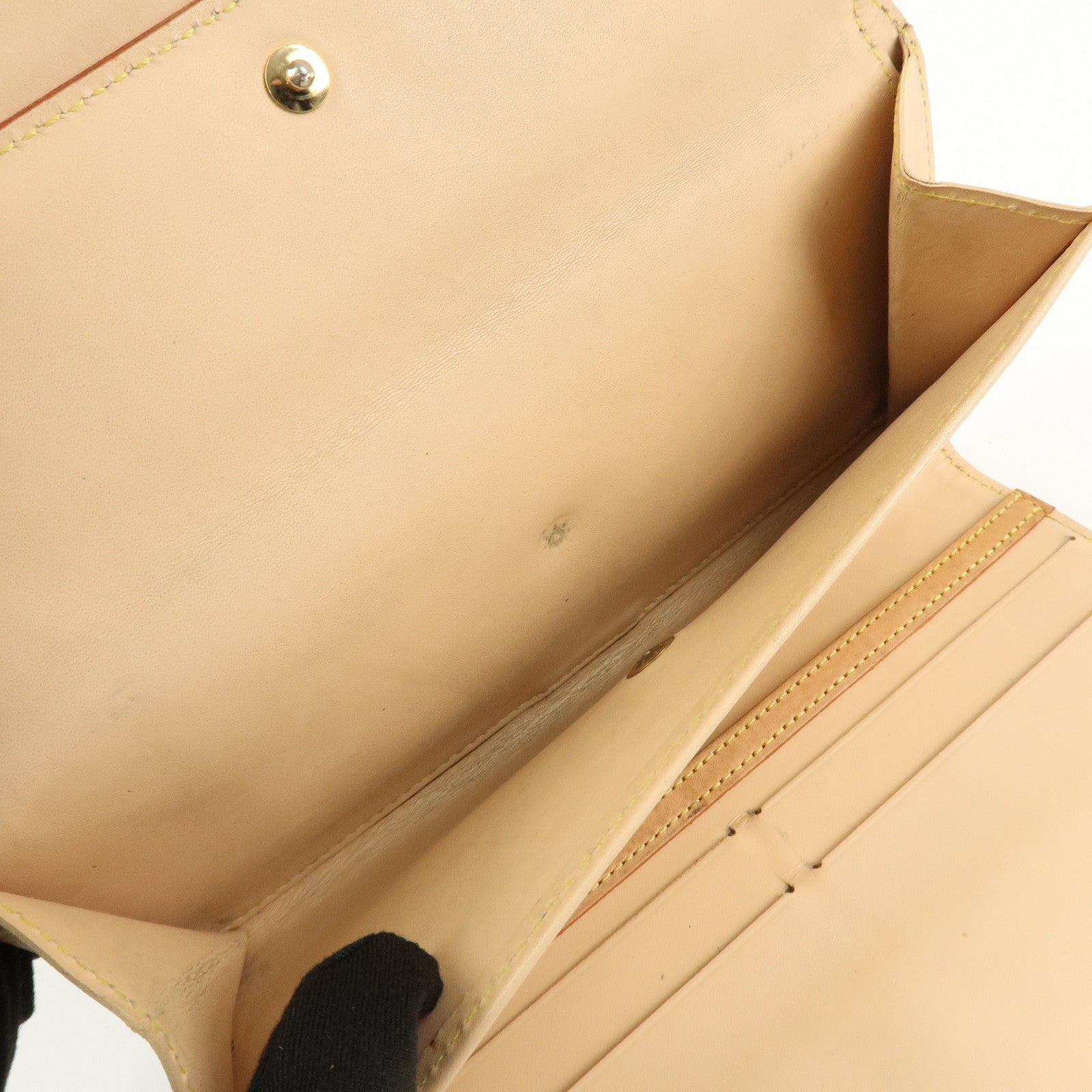 Louis Vuitton Monogram Multicolor Porte Trezor International M92658 Used