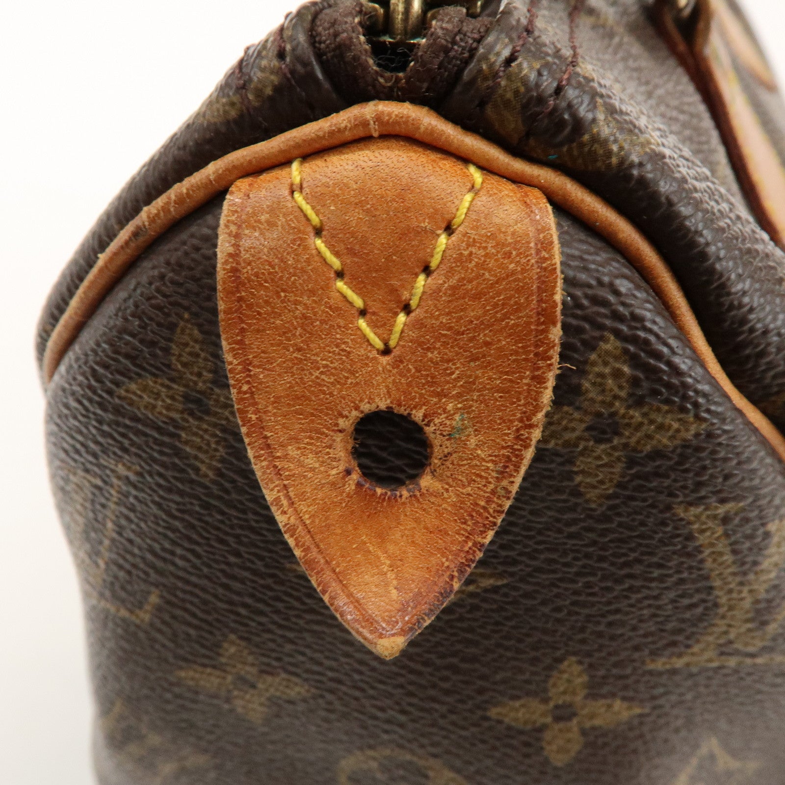 Louis Vuitton Monogram Speedy 25 Boston Bag Hand Bag Brown M41528