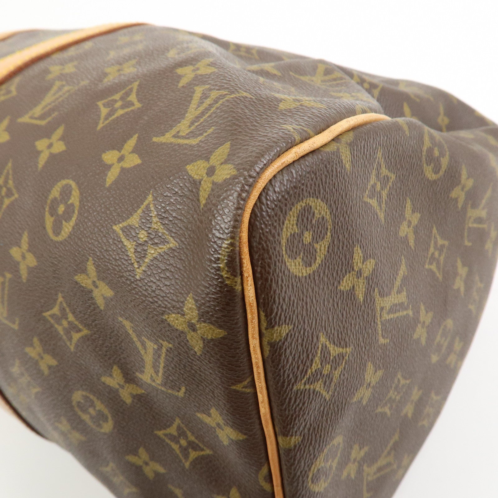 Louis Vuitton Monogram Keep All 45 Boston Bag Brown M41428