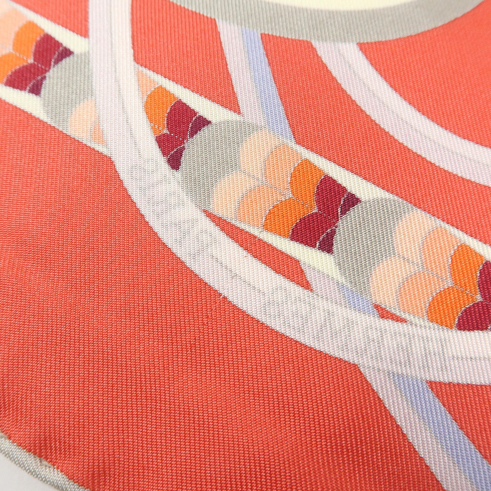 HERMES Carre 90 Silk 100% Scarf L' OMBRELLE MAGIQUE Umbrella Pink