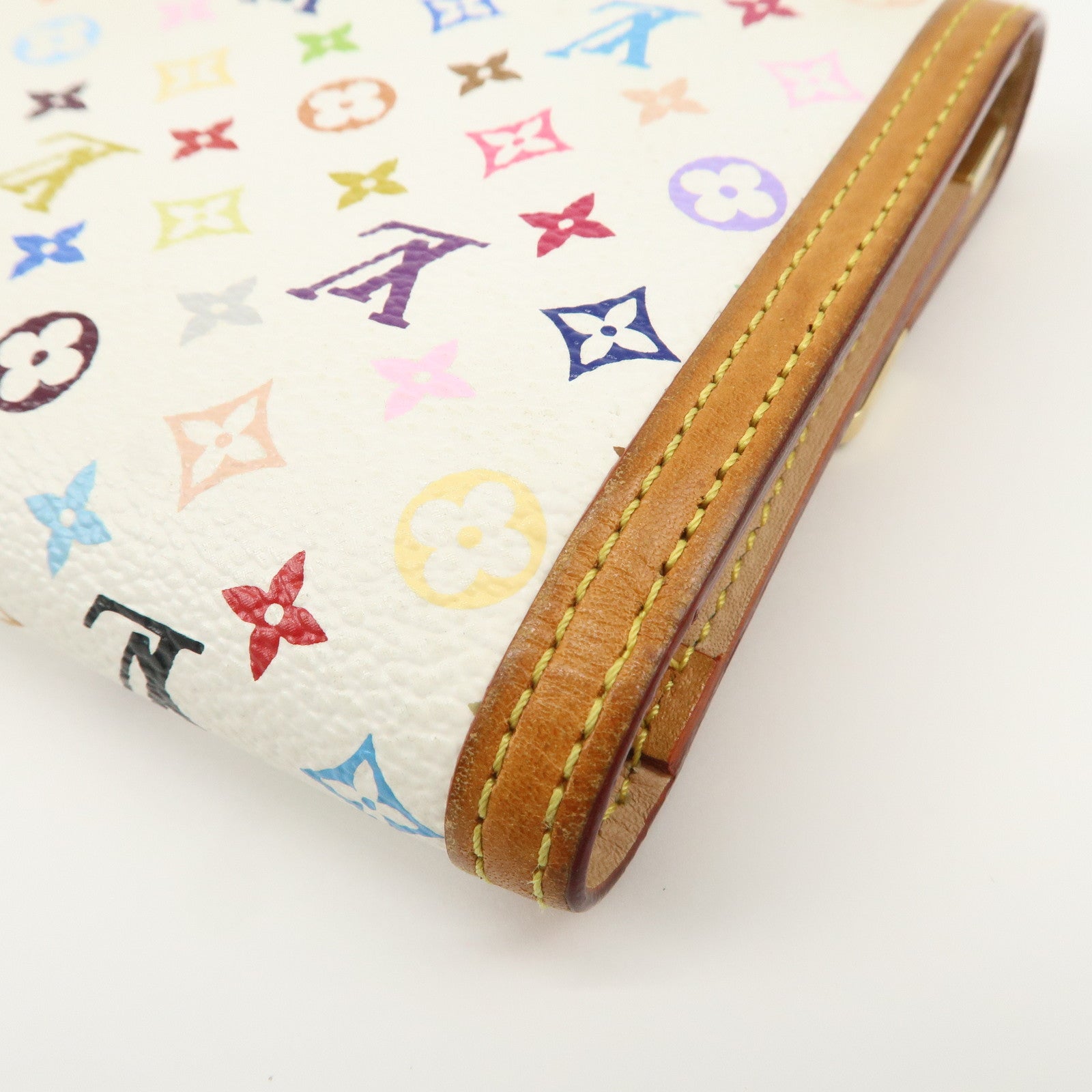 Louis Vuitton Monogram Multicolor Porte Trezor International M92659