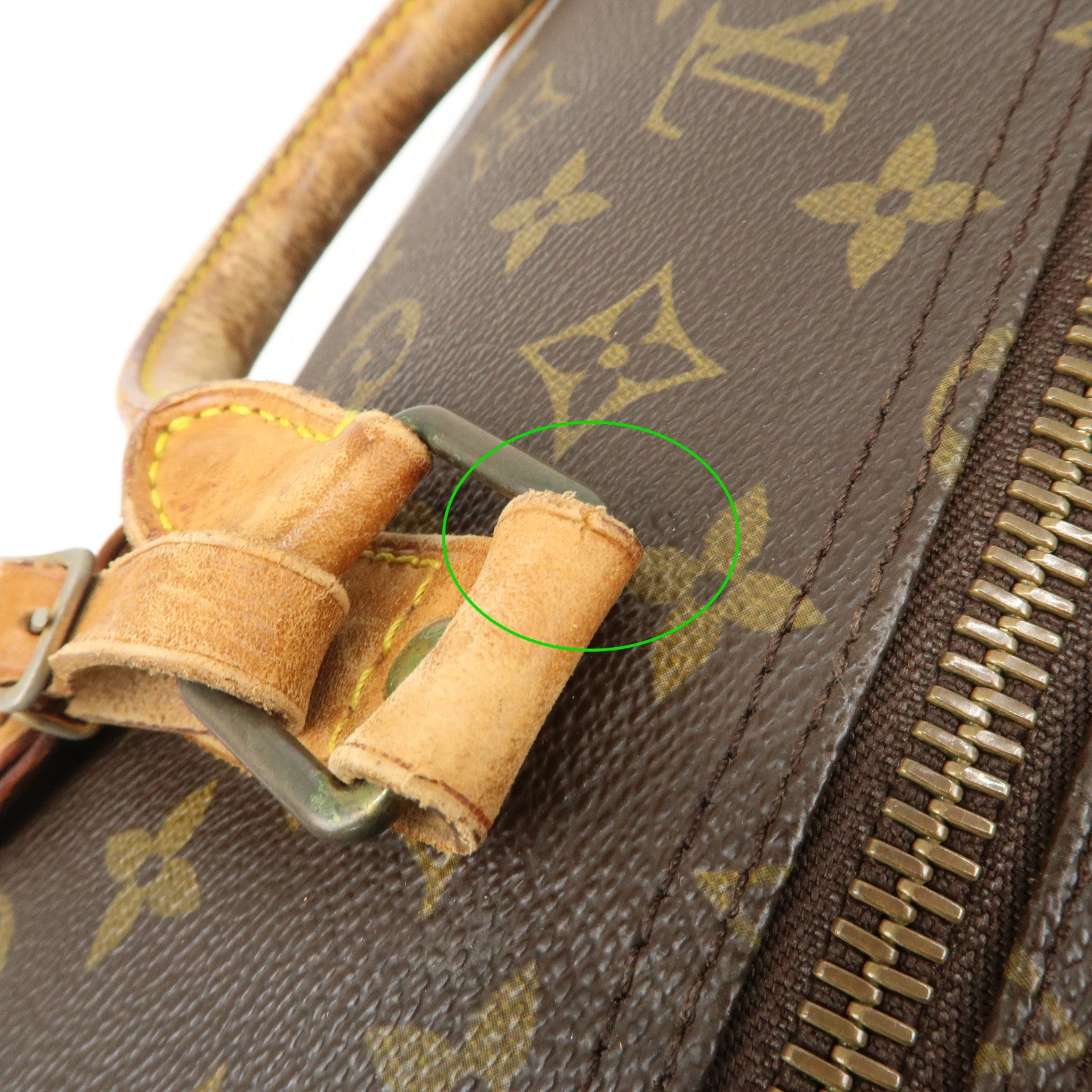 Louis Vuitton Monogram Keep All Bandouliere 60 Boston Bag M41412 Used