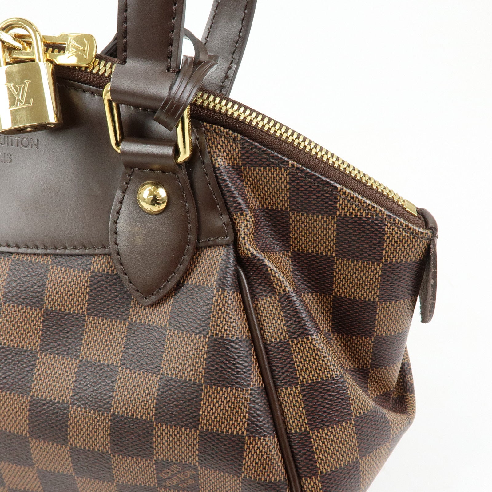 Louis Vuitton Damier Verona PM Hand Bag Damier Ebene N41117