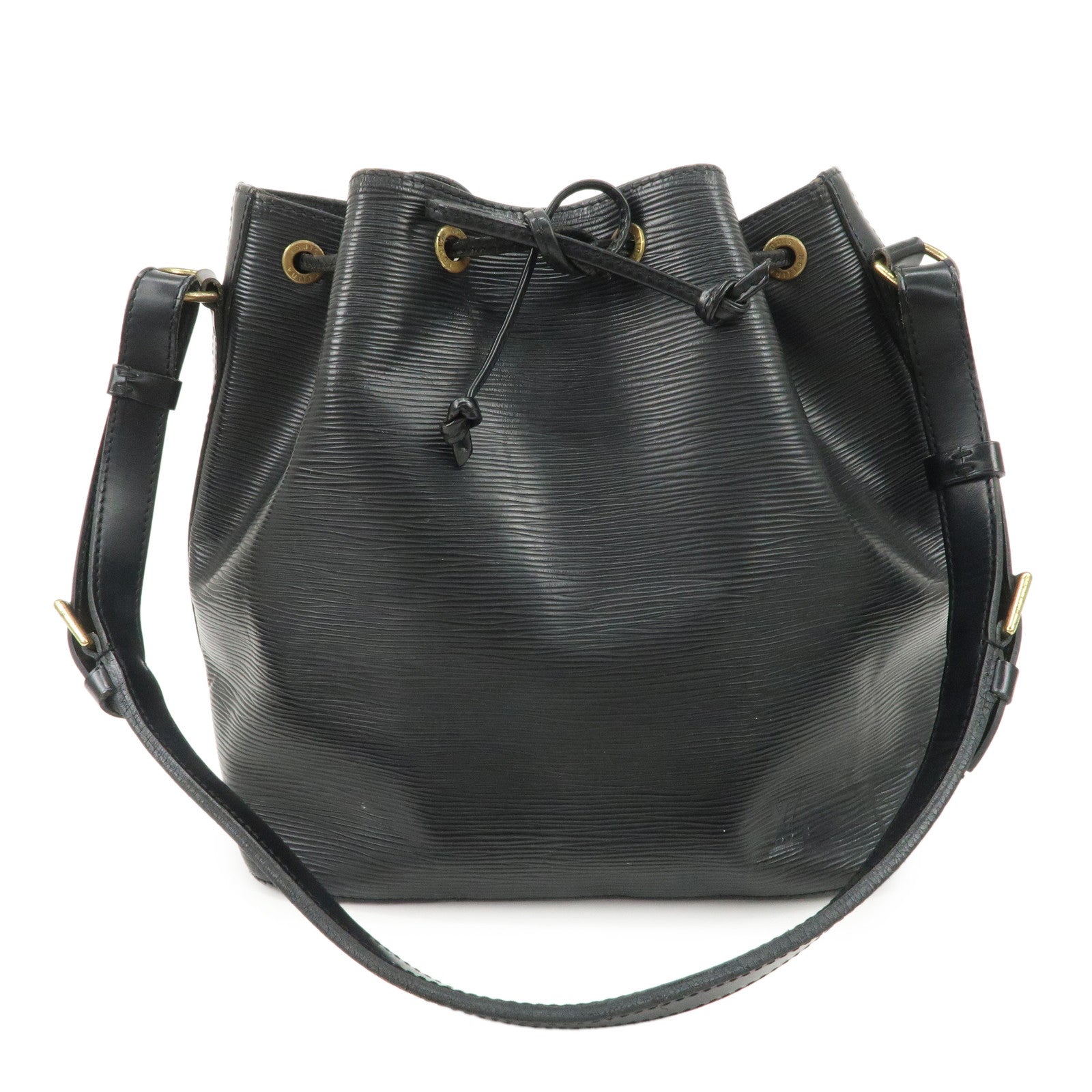 Louis Vuitton Epi Petit Noe Shoulder Bag Noir Black M59012