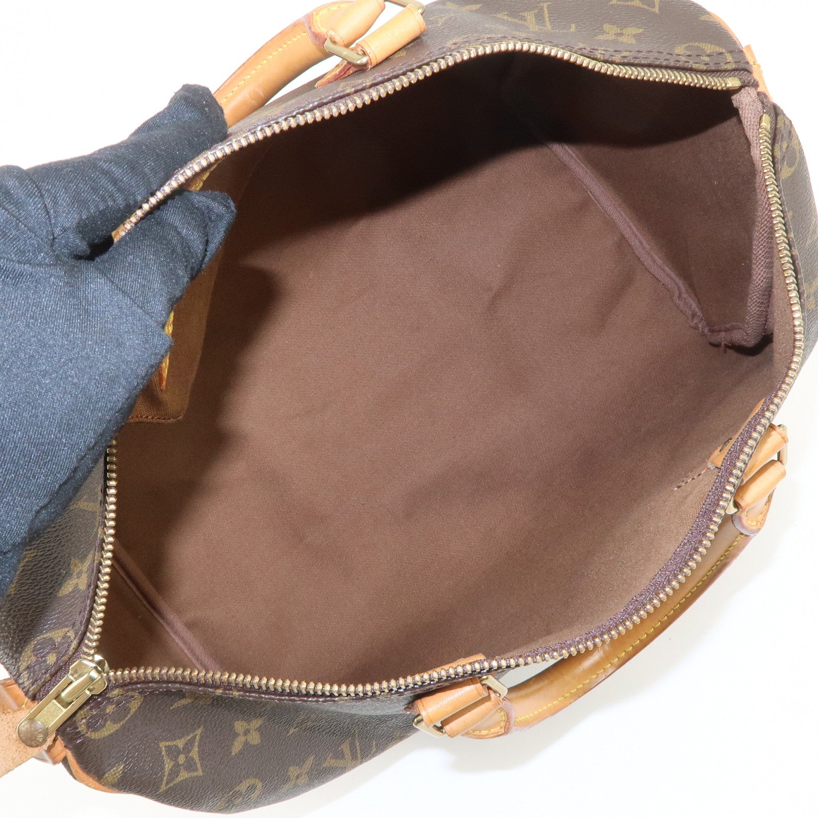 Louis Vuitton Monogram Speedy 35 Boston Bag Hand Bag M41524
