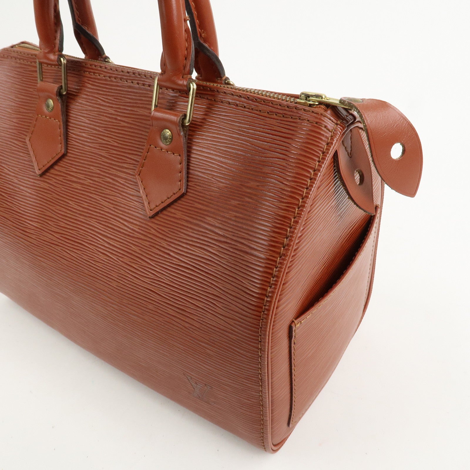 Louis Vuitton Epi Speedy 25 Hand Boston Bag Kenya Brown M43013