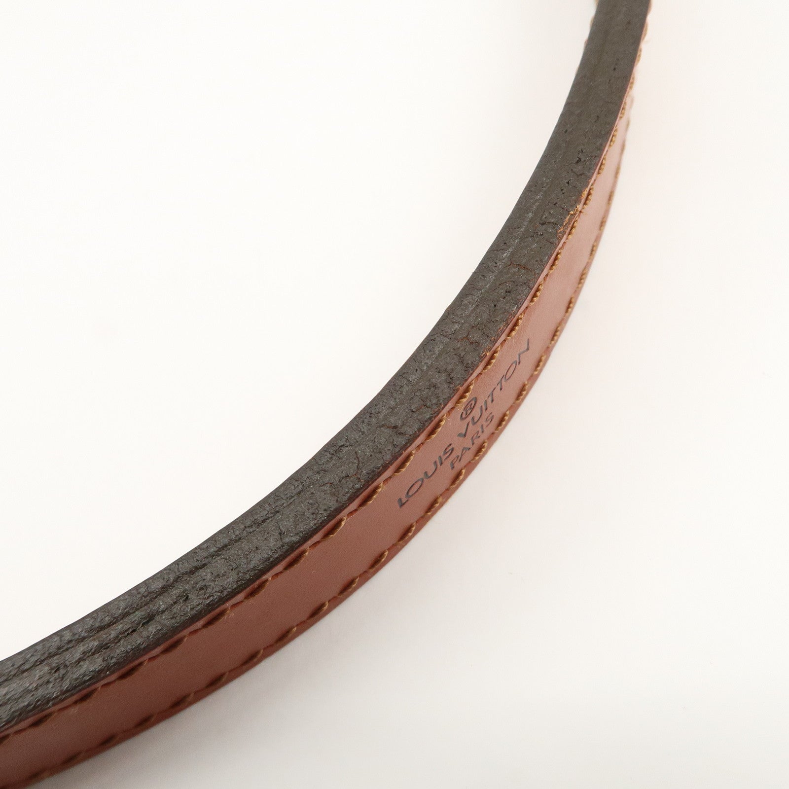 Louis Vuitton Epi Petit Noe Shoulder Bag Bi-Color Blue Kenya Brown Used