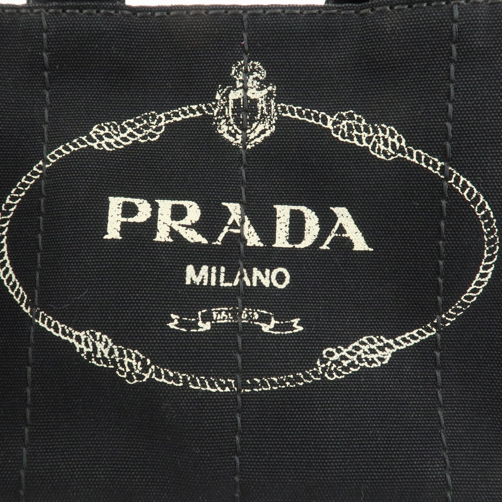 PRADA Canapa Mini Canvas 2Way Bag Hand Bag Shoulder Bag 1BG439