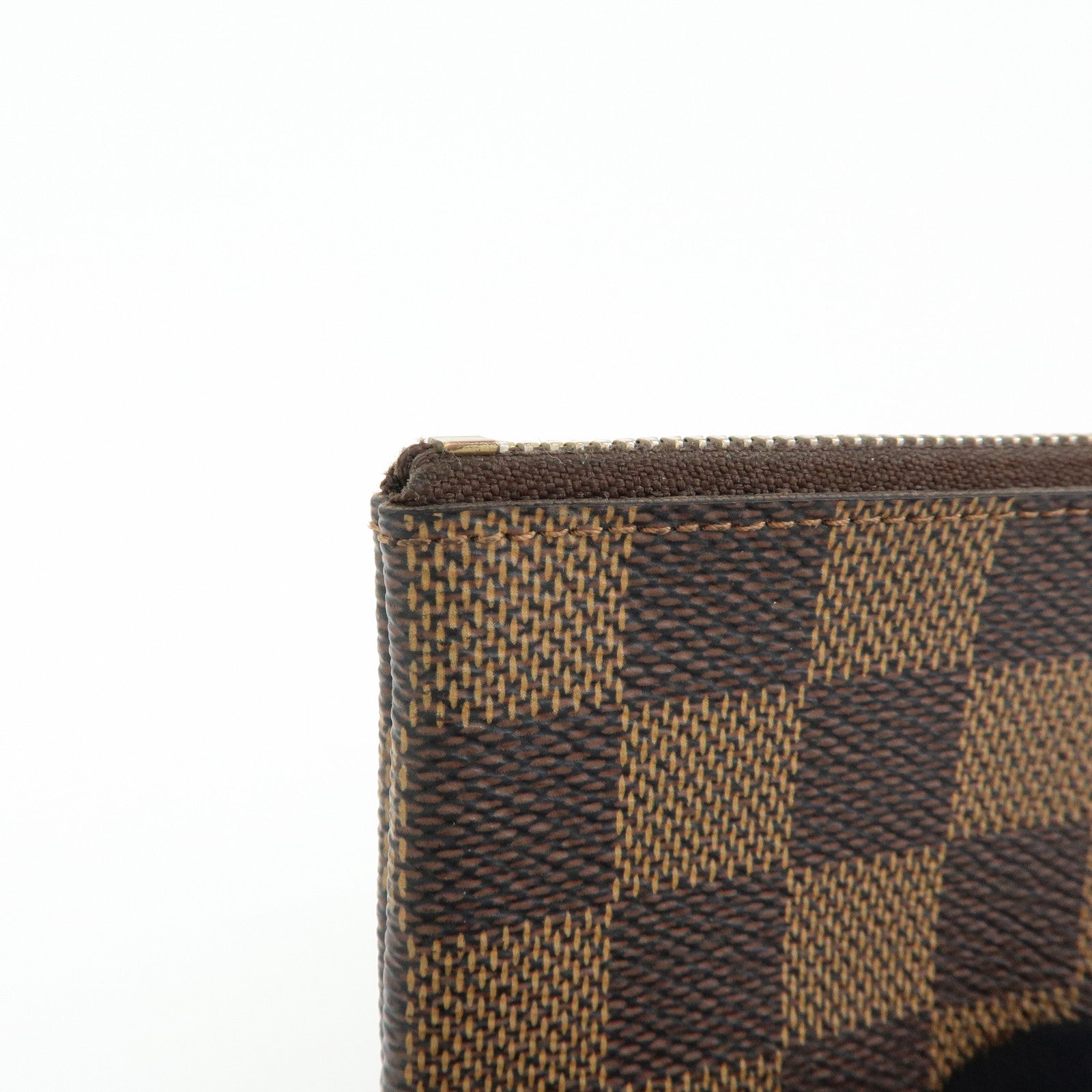 Louis Vuitton Damier Canvas Pochette Cles Damier Ebene N62658
