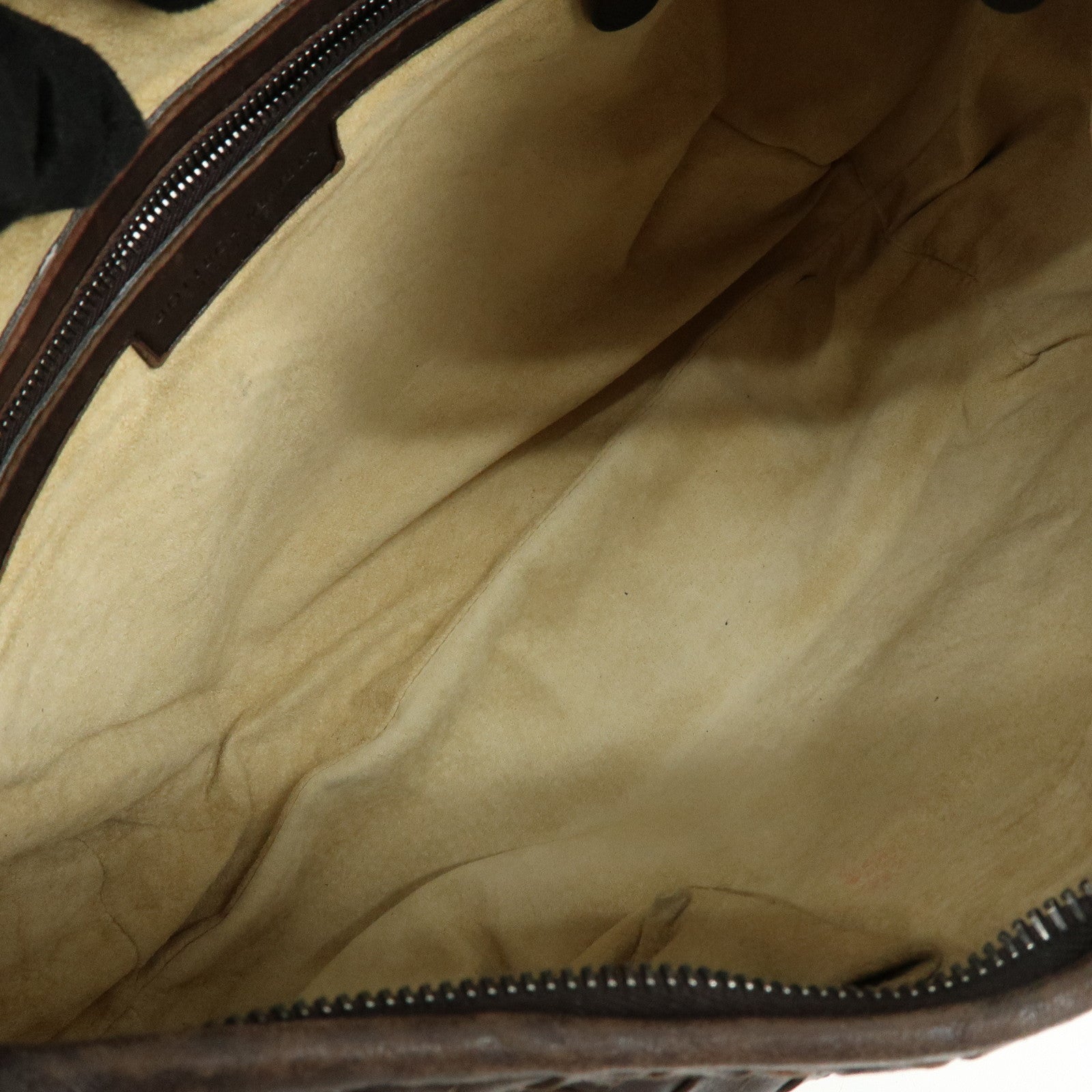 BOTTEGA VENETA Hobo Intrecciato Leather Shoulder Bag Brown 232499