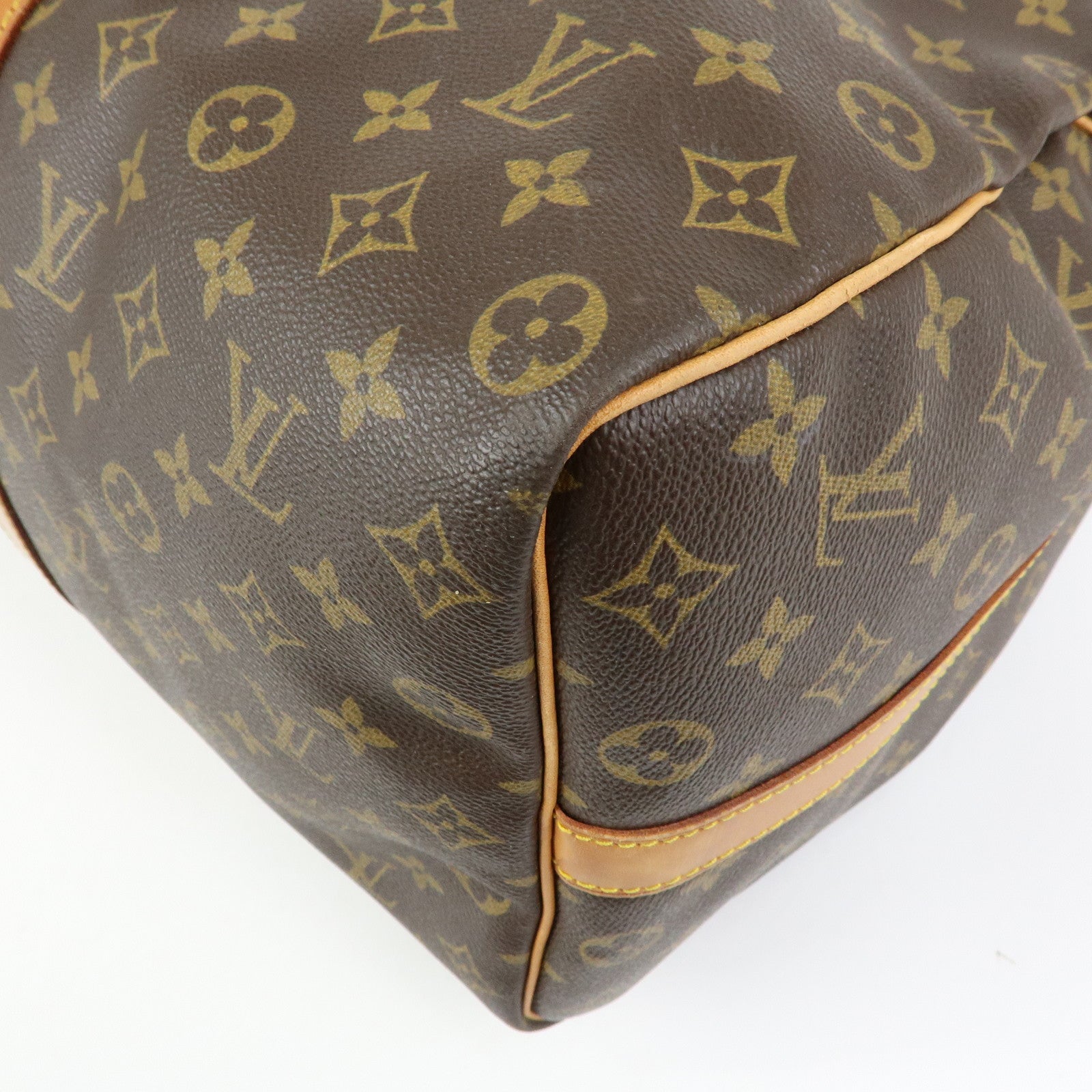 Louis Vuitton Monogram Keep All Bandouliere 50 Boston Bag M41416