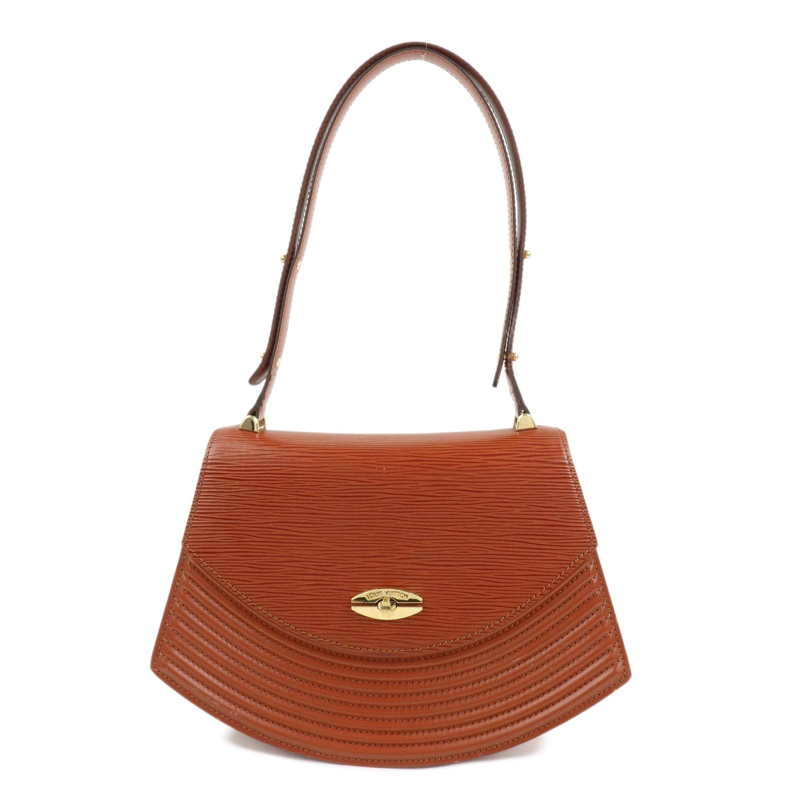 Louis Vuitton Epi Tilsit Shoulder Hand Bag Kenya Brown M52483