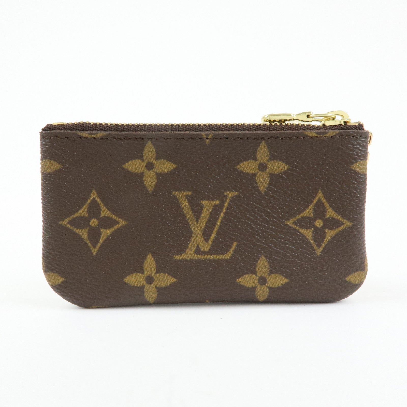 Louis Vuitton Monogram Pochette Cles Coin Case Key Case M62650