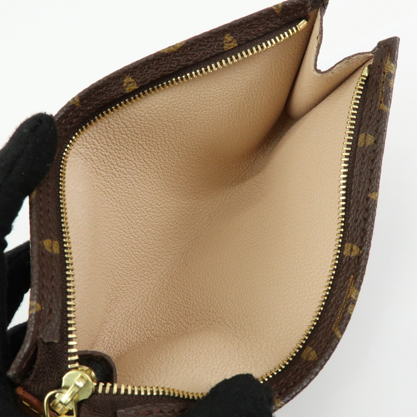 Louis Vuitton Monogram Canvas Pouch for Baguette GM Brown