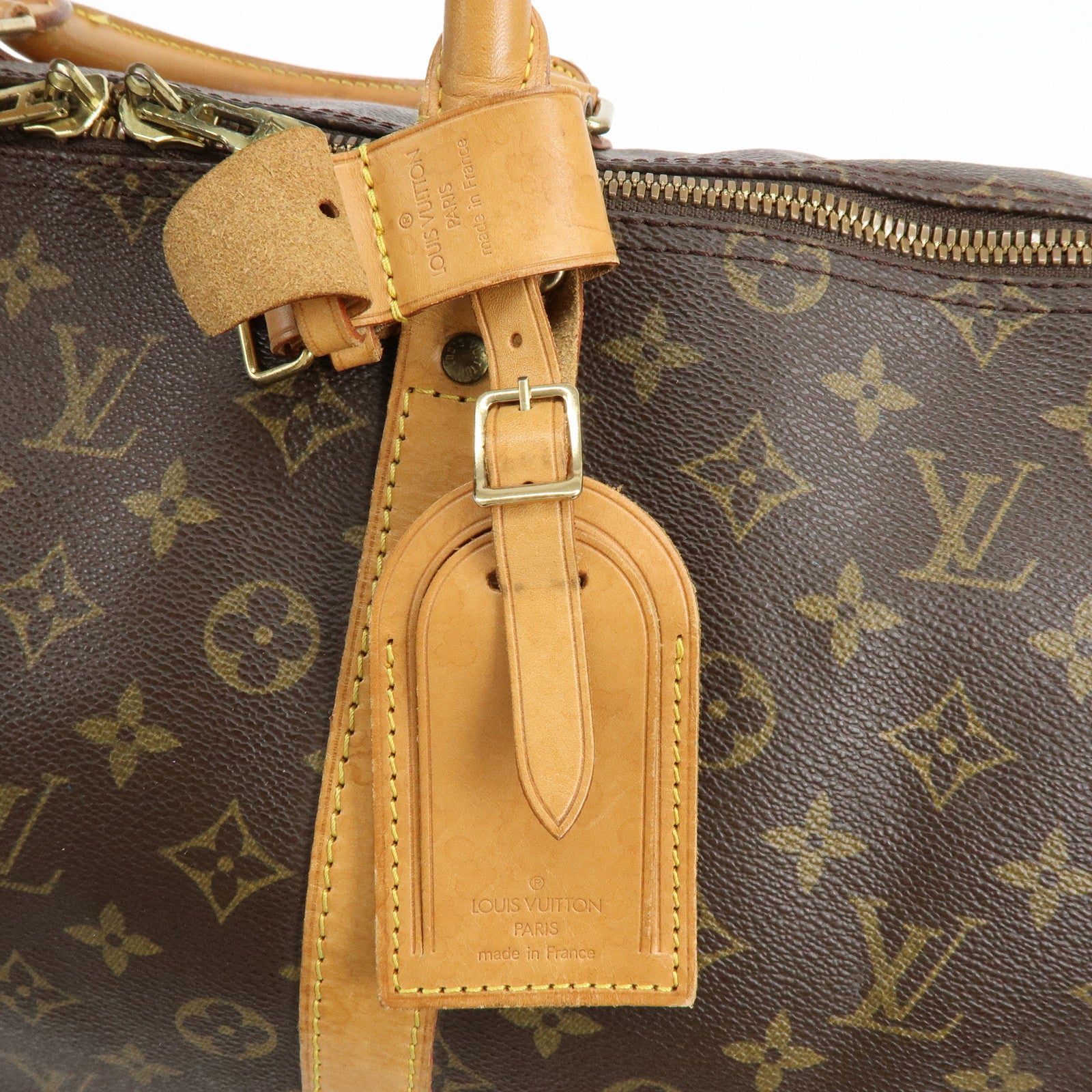 Louis Vuitton Monogram Keep All Bandouliere 55 Boston Bag M41414