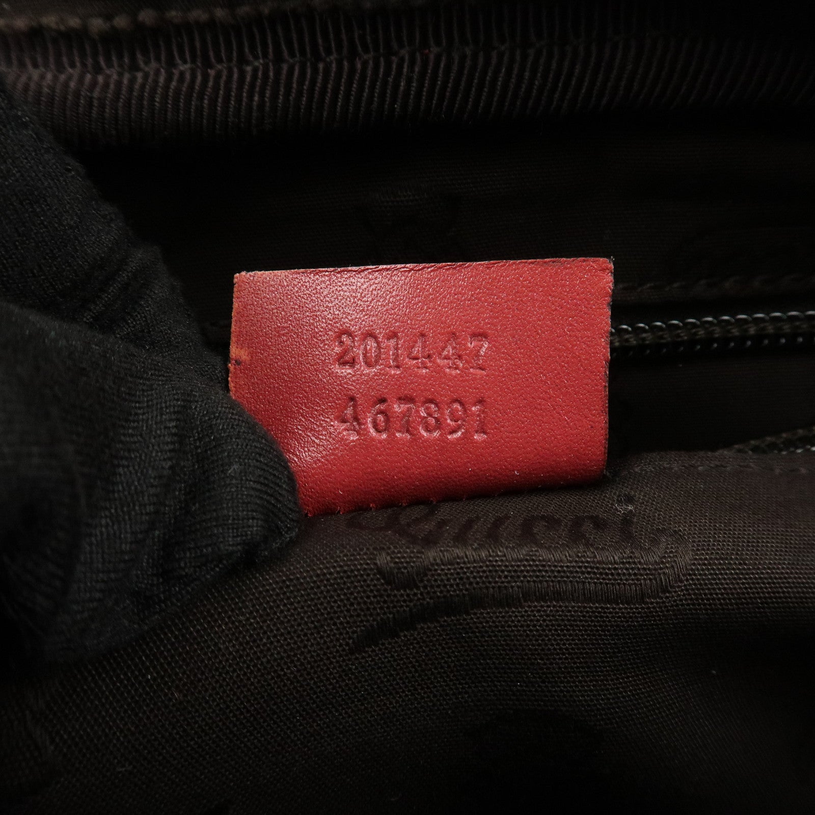 GUCCI GG Imprime GG Supreme Leather Shoulder Bag Pink 201447
